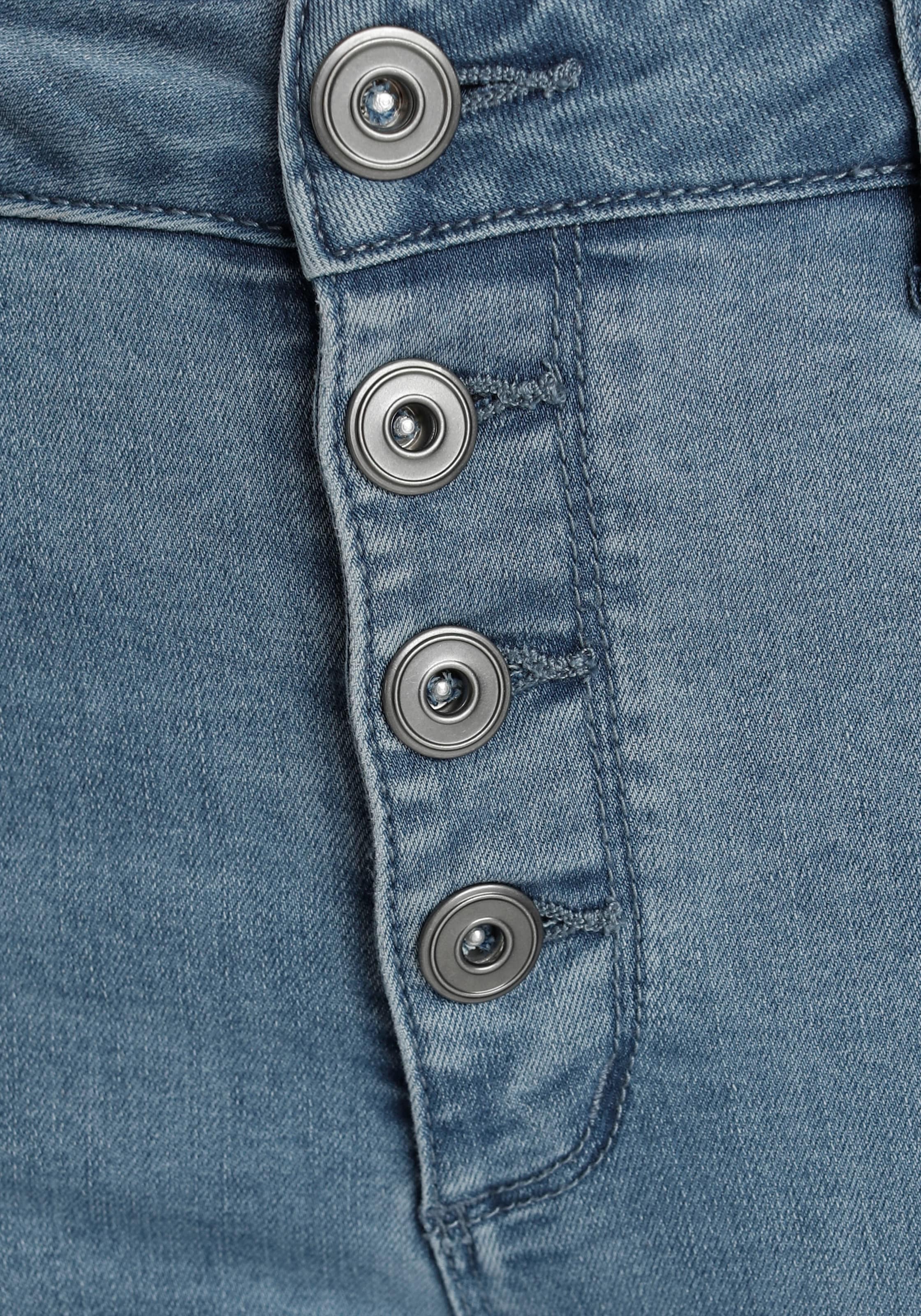 AJC Ankle-Jeans, in ausgestellter Bootcut-Form in knöchelfreier Länge
