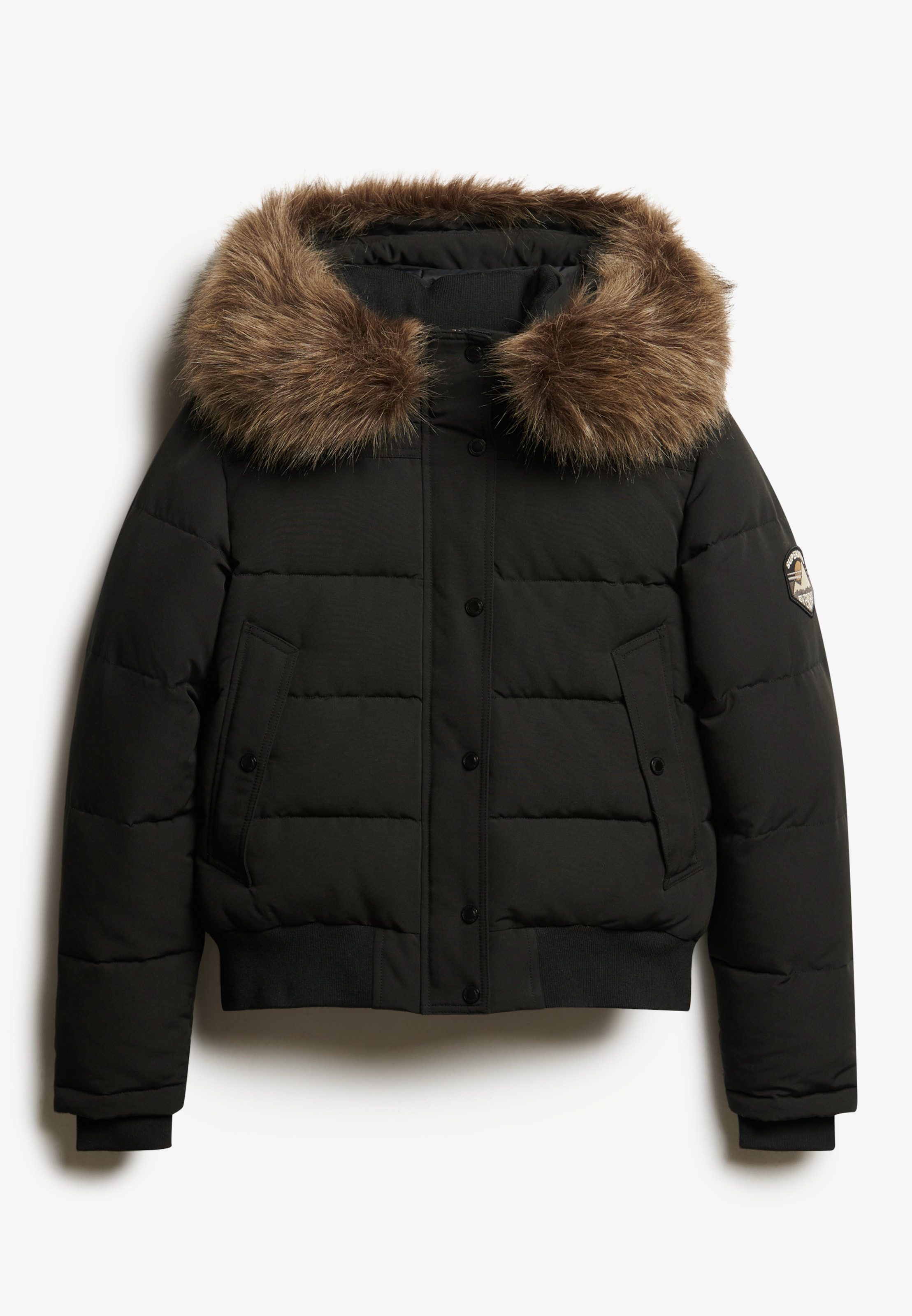 Superdry Steppjacke »EVEREST HOODED BOMBER JKT«, mit Kapuze