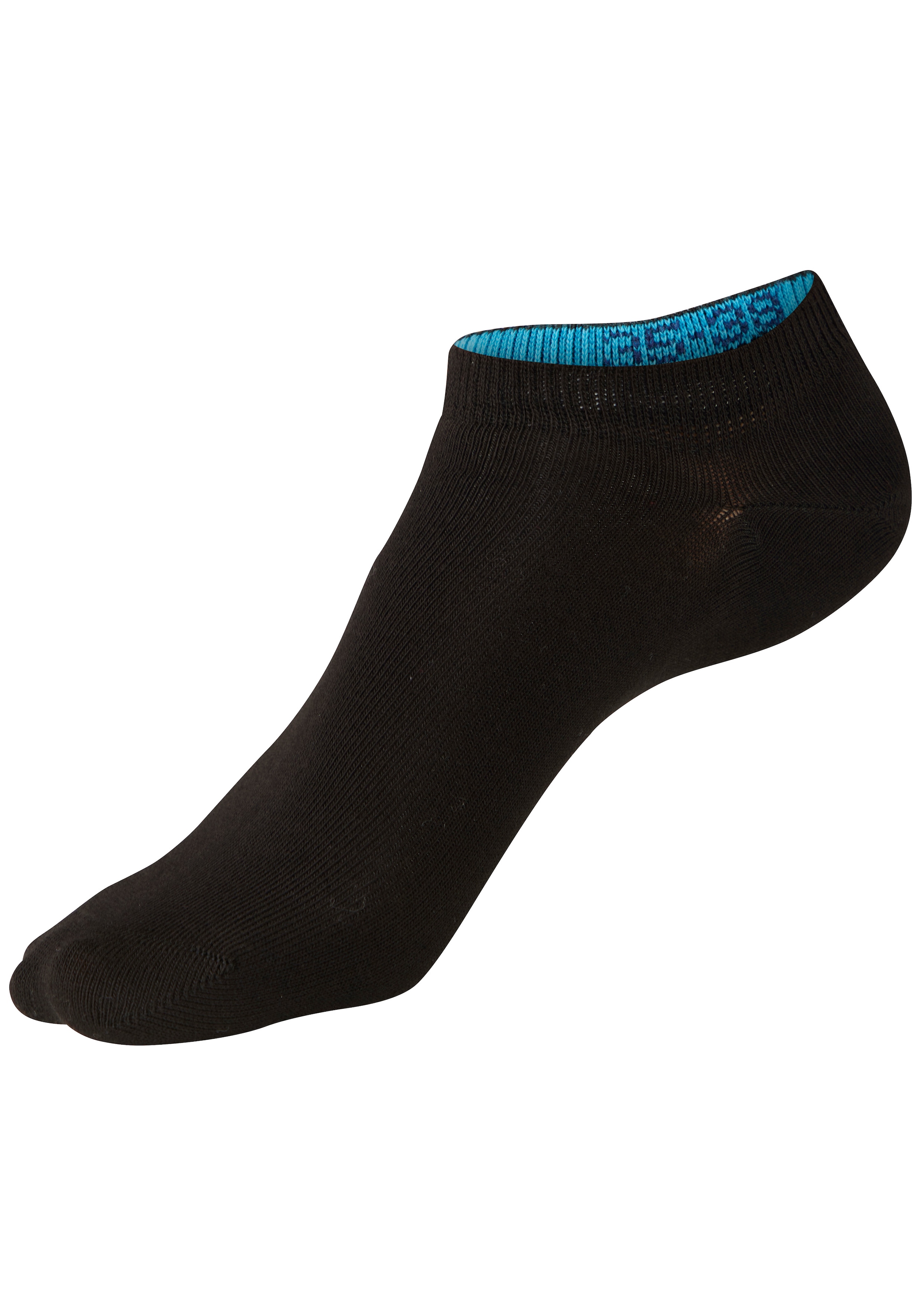 H.I.S Sneakersocken »für Damen und Herren, perfekt zu sortieren, mit farbigen Innenbündchen« Box, 20 Paar tlg. in praktischer Geschenkbox für Beruf und Freizeit