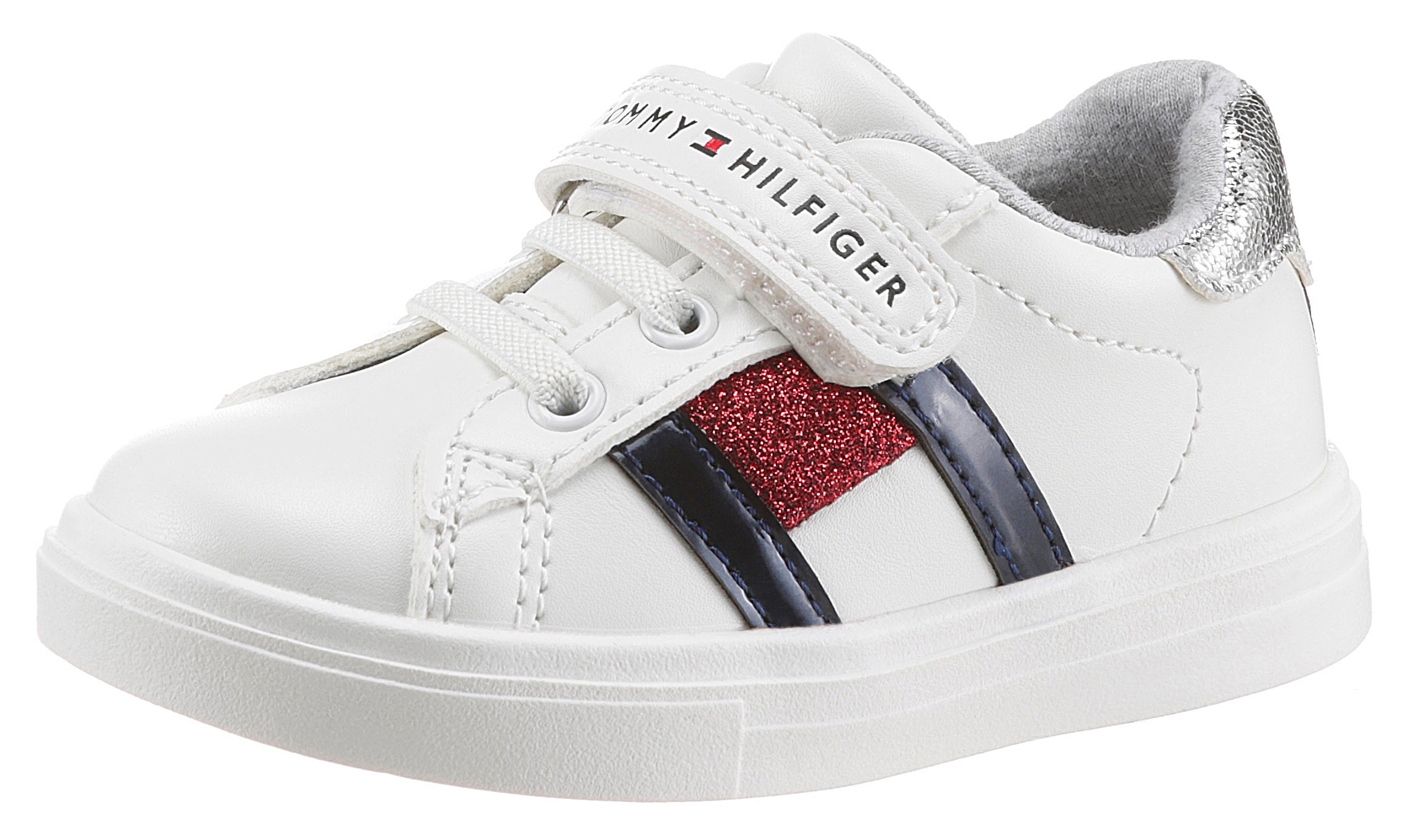 TOMMY HILFIGER Sneaker »Juice«, mit glitzerndem Logo seitlich