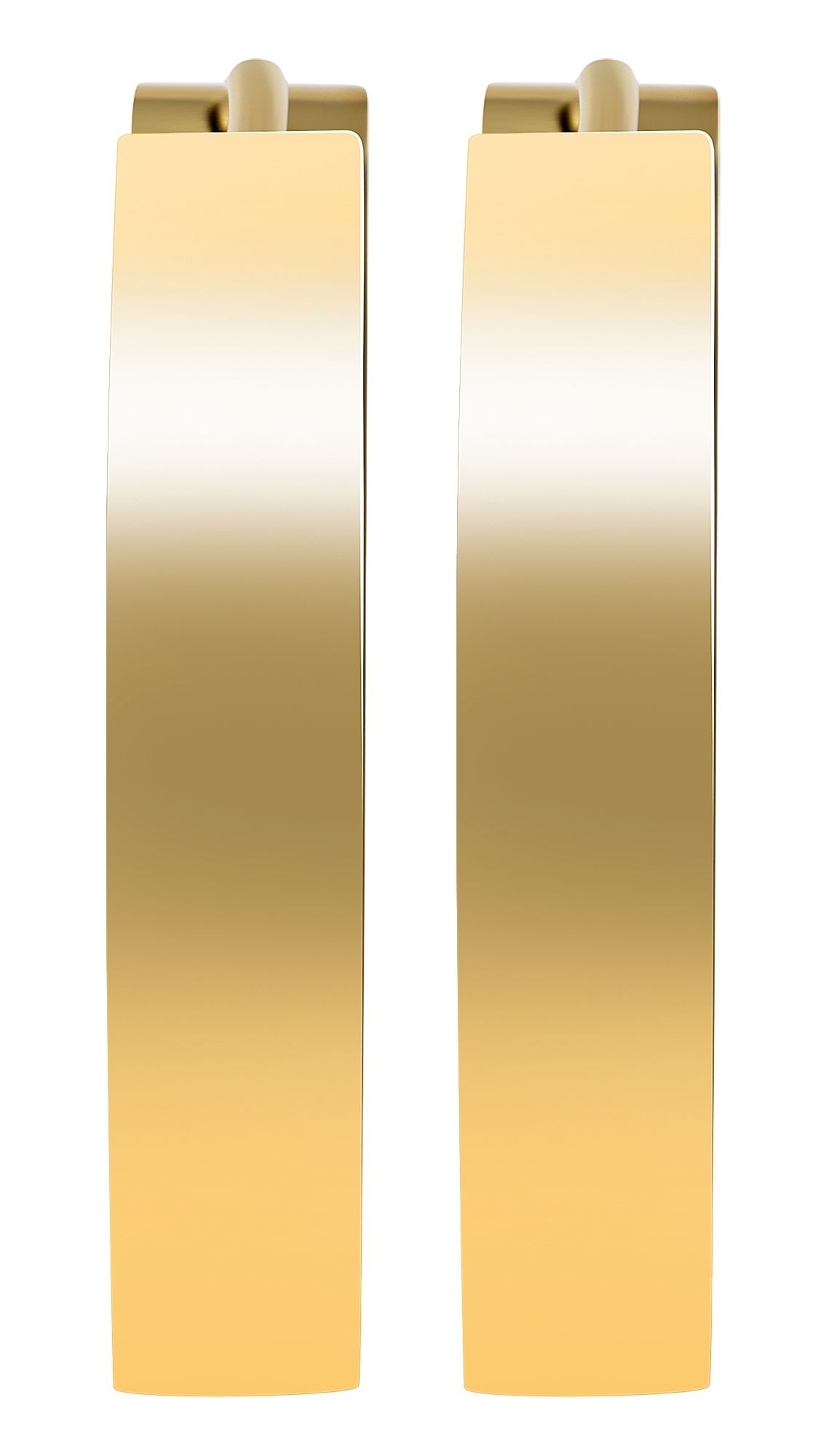 Adelia´s Paar Creolen »Damen Ohrringe ¿ Creole aus Edelstahl«