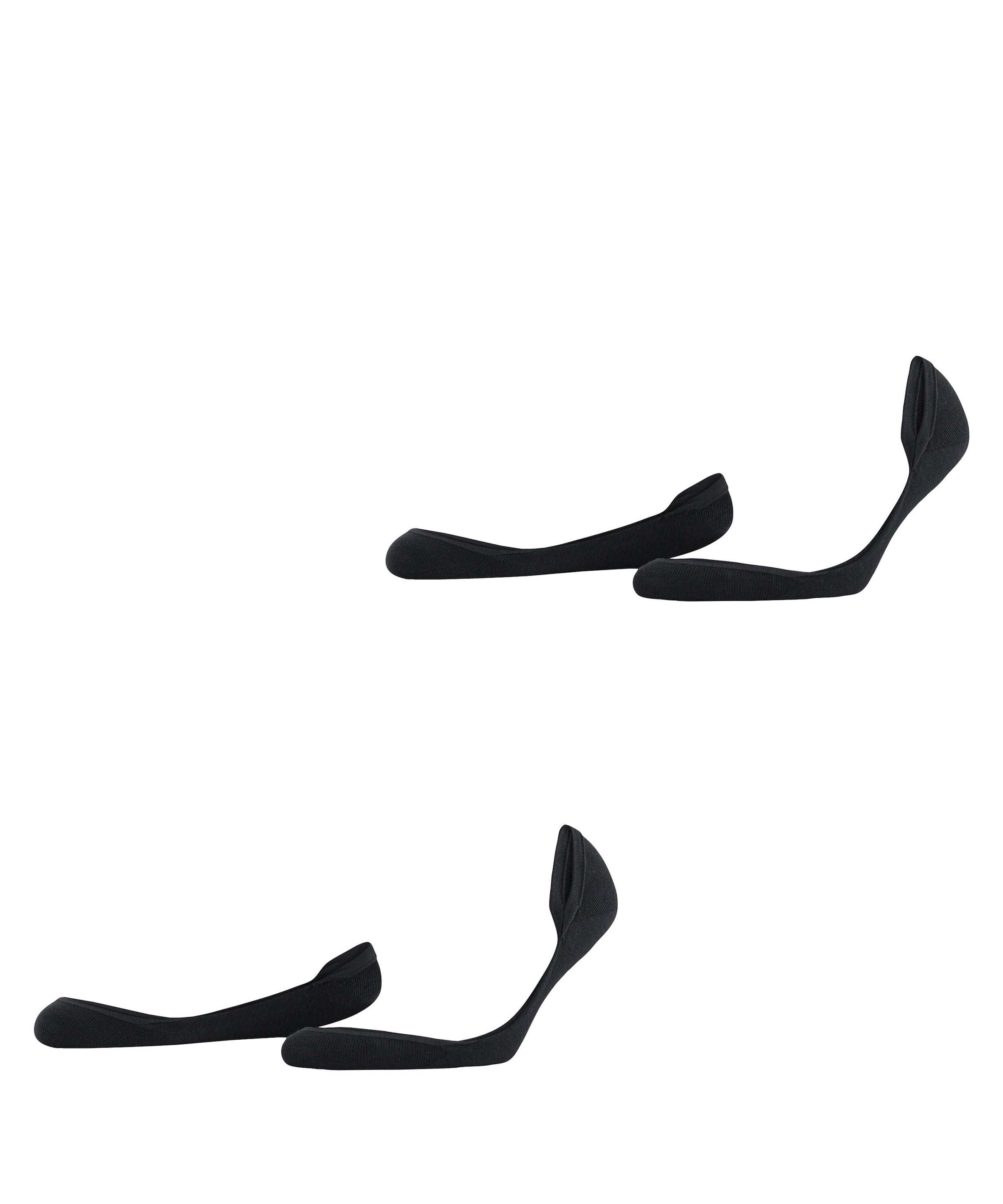 Esprit Füßlinge »Solid Low« 2 Paar,  elegant, verstärkt und aus weicher Baumwolle, dünn, Anti-Slip