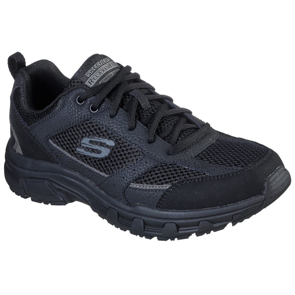 Skechers Sneaker »OAK CANYON-VERKETTA«, mit Relaxed Fit-Ausstattung, Freizeitschuh, Halbschuh, Schnürschuh