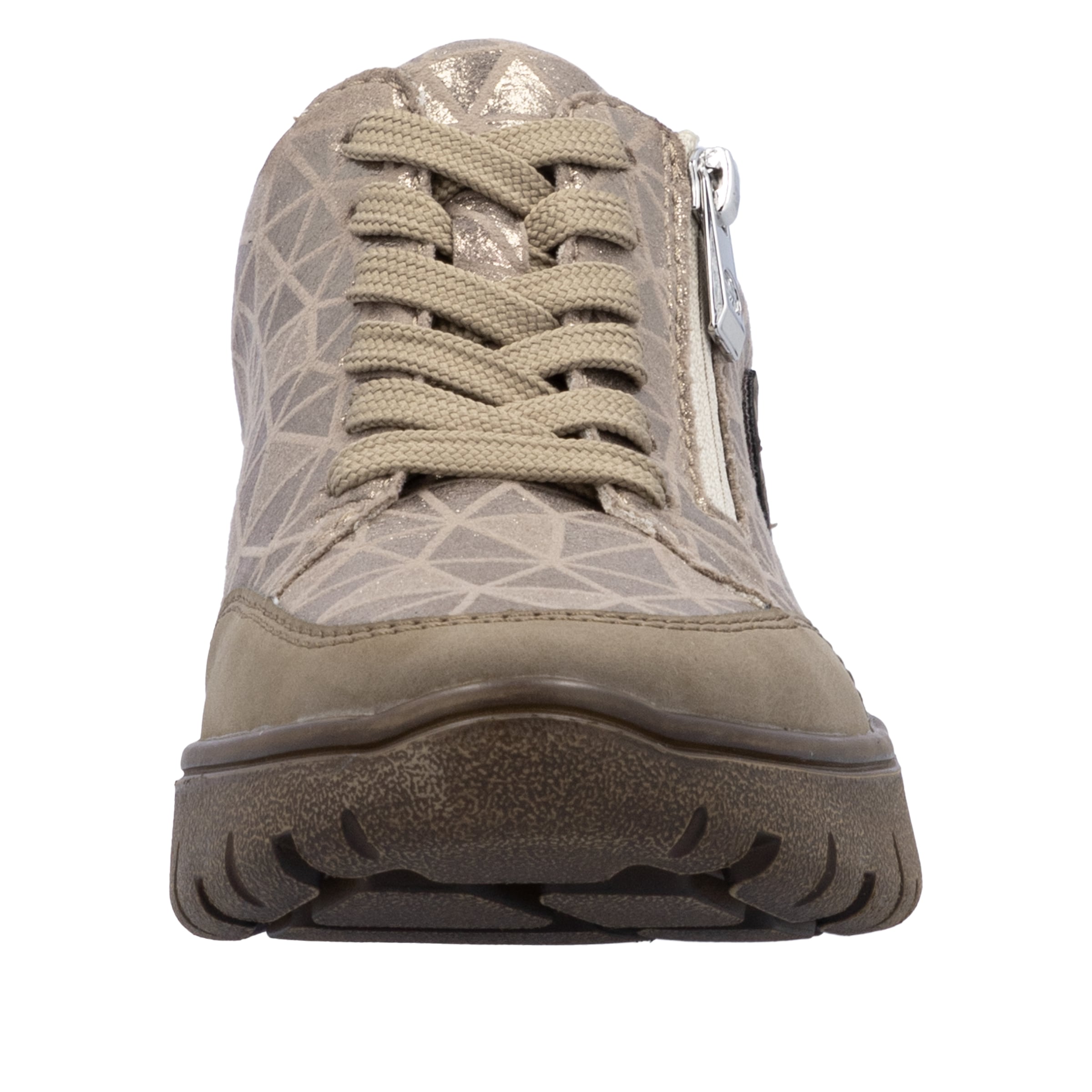 Rieker Plateausneaker, Schnürschuh, Halbschuh, Freizeitschuh in Bequemweite G (= weit)