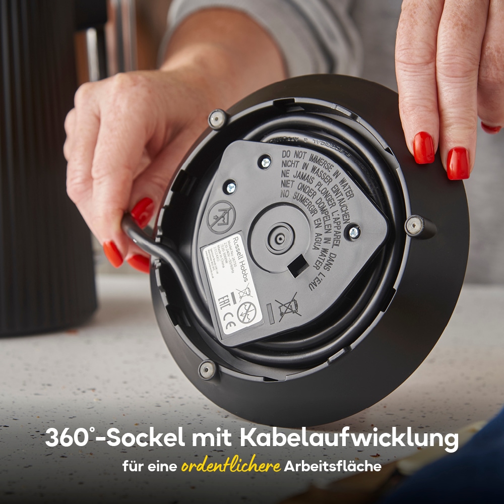RUSSELL HOBBS Wasserkocher »26750-70« 1,7 l 3000 W 1,7l + herausnehmbarer Anti-Kalk-Filter