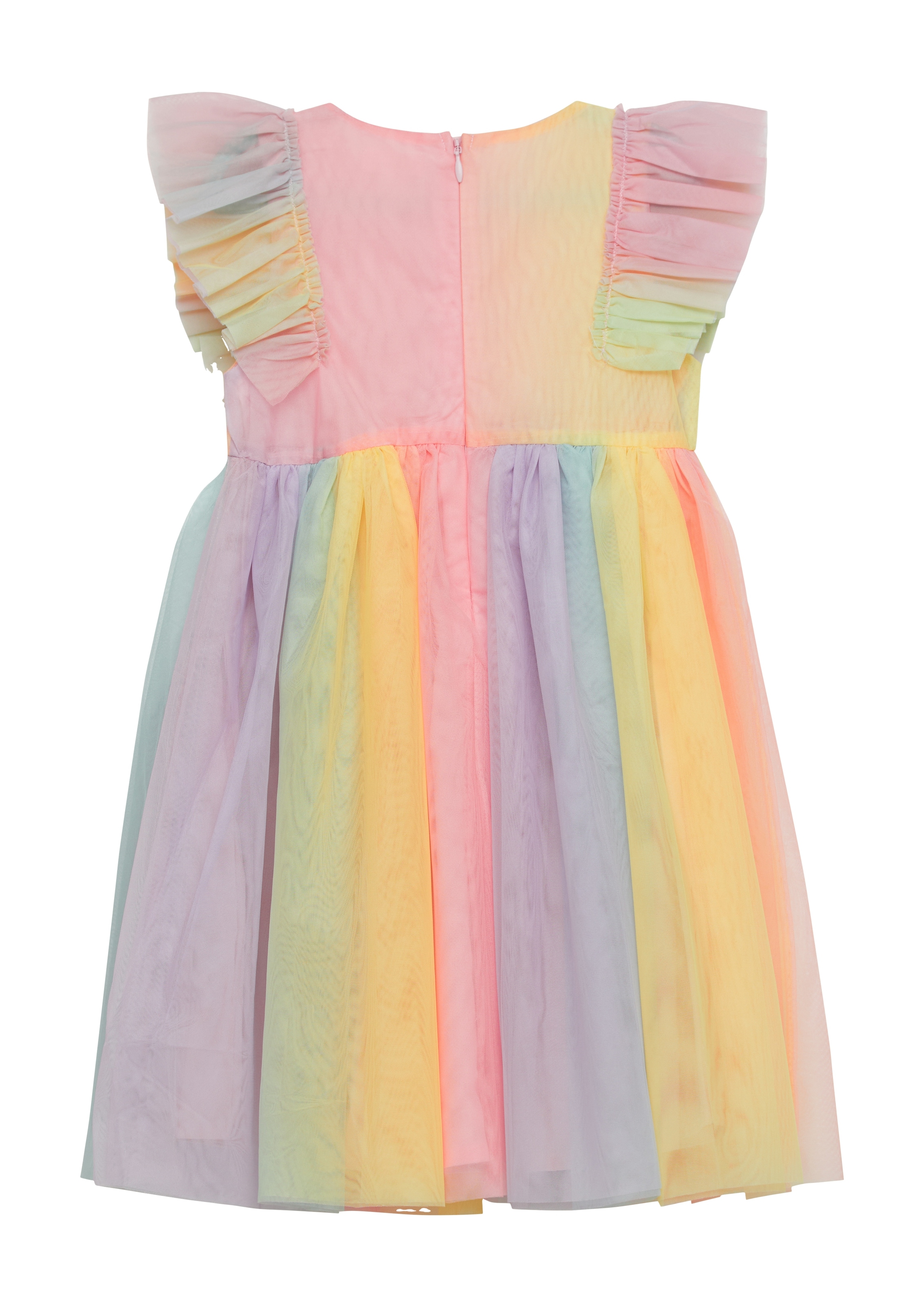 s.Oliver Junior Sommerkleid, mit Rüschen