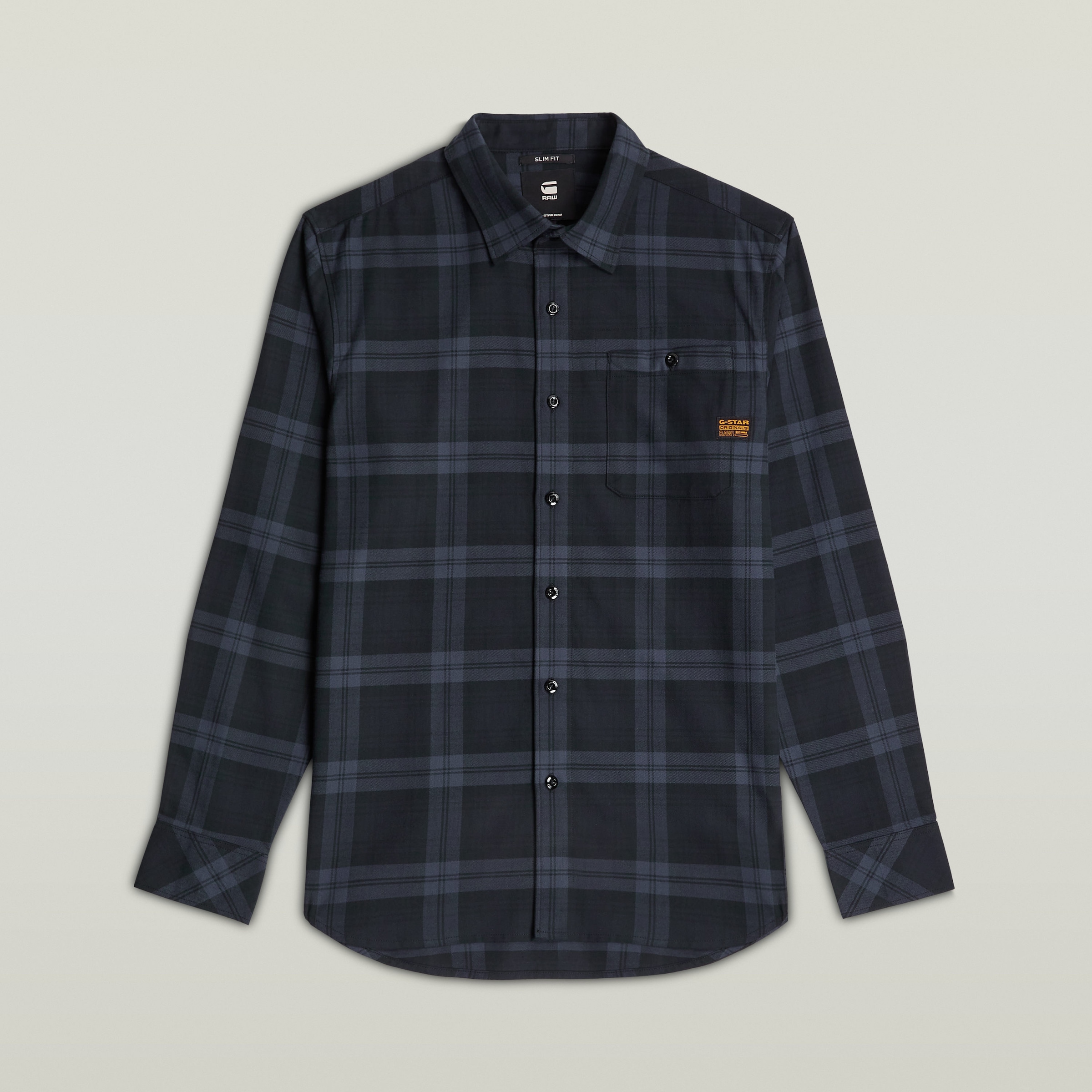 G-STAR Langarmhemd »Bristum 2.0 Slim Shirt«, Slim Fit, in regulärer Länge