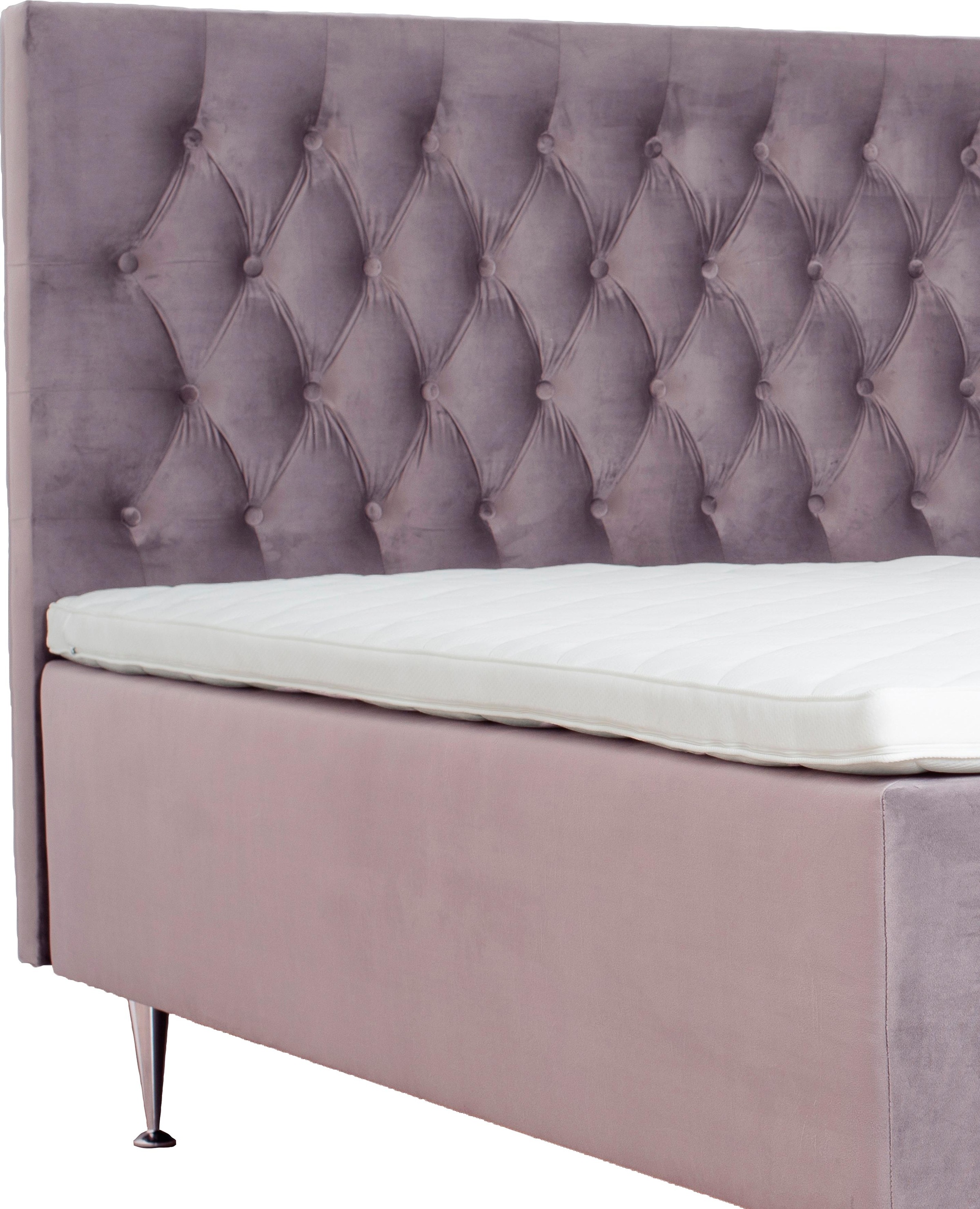 Home affaire Boxspringbett »Exclusive« inkl. Topper, 3 Breiten, 3 Härtegrad-Ausführungen