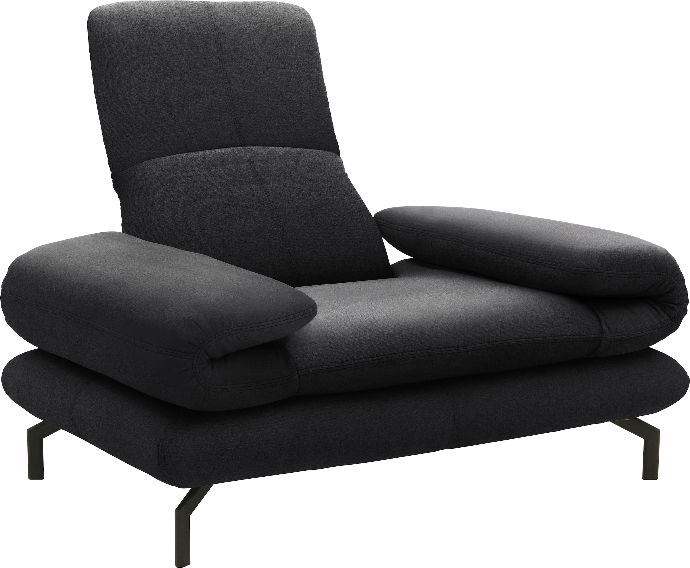 LOOKS by Wolfgang Joop Sessel »LOOKS XIII Loungesessel«, Wahlweise mit Arm- und Kopfteilverstellung