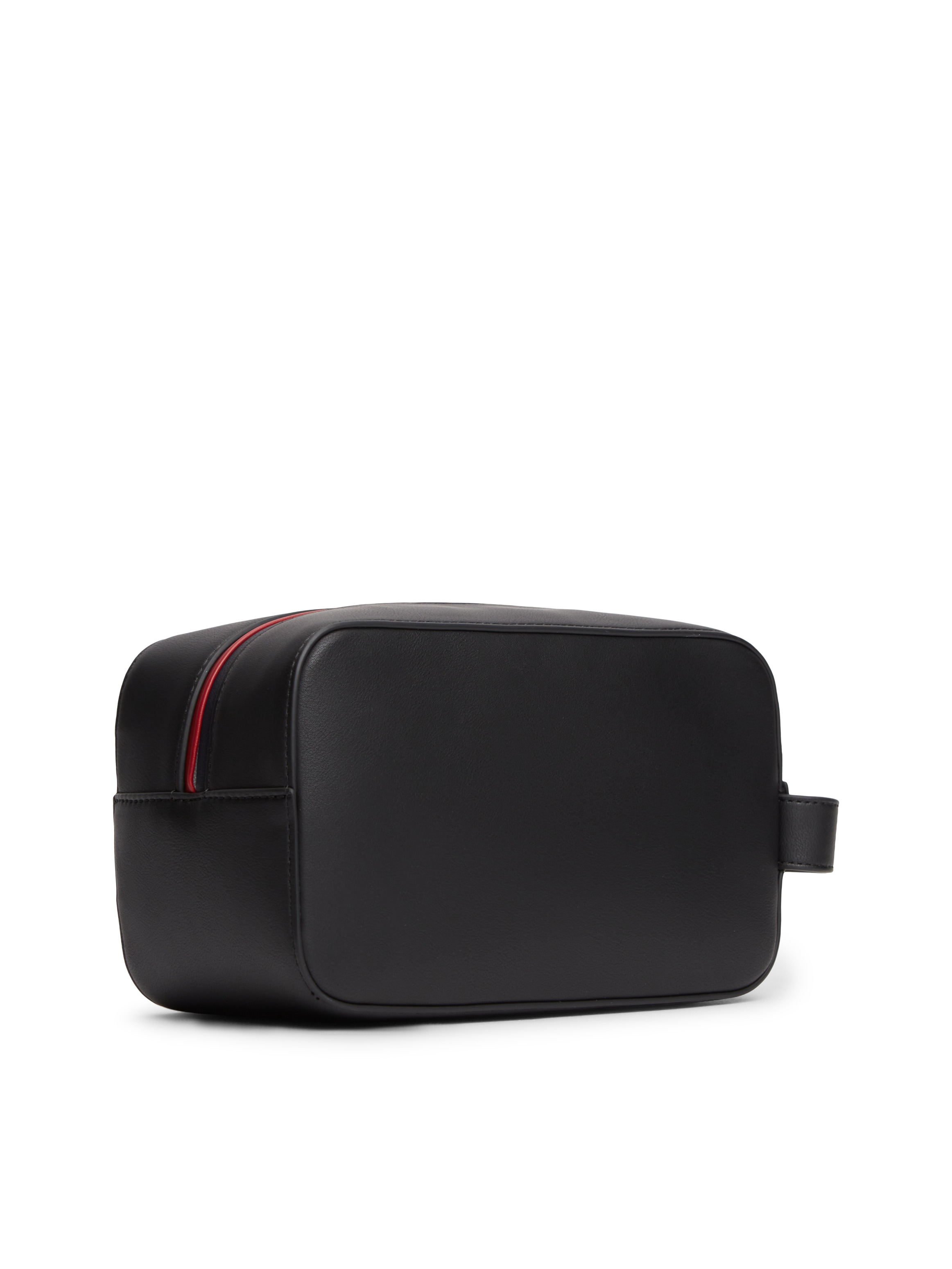 Tommy Hilfiger Kulturbeutel »TH FOUNDATION WASHBAG« Unisex Kosmetiktasche, Waschbeutel mit farbiger Pasepelierung