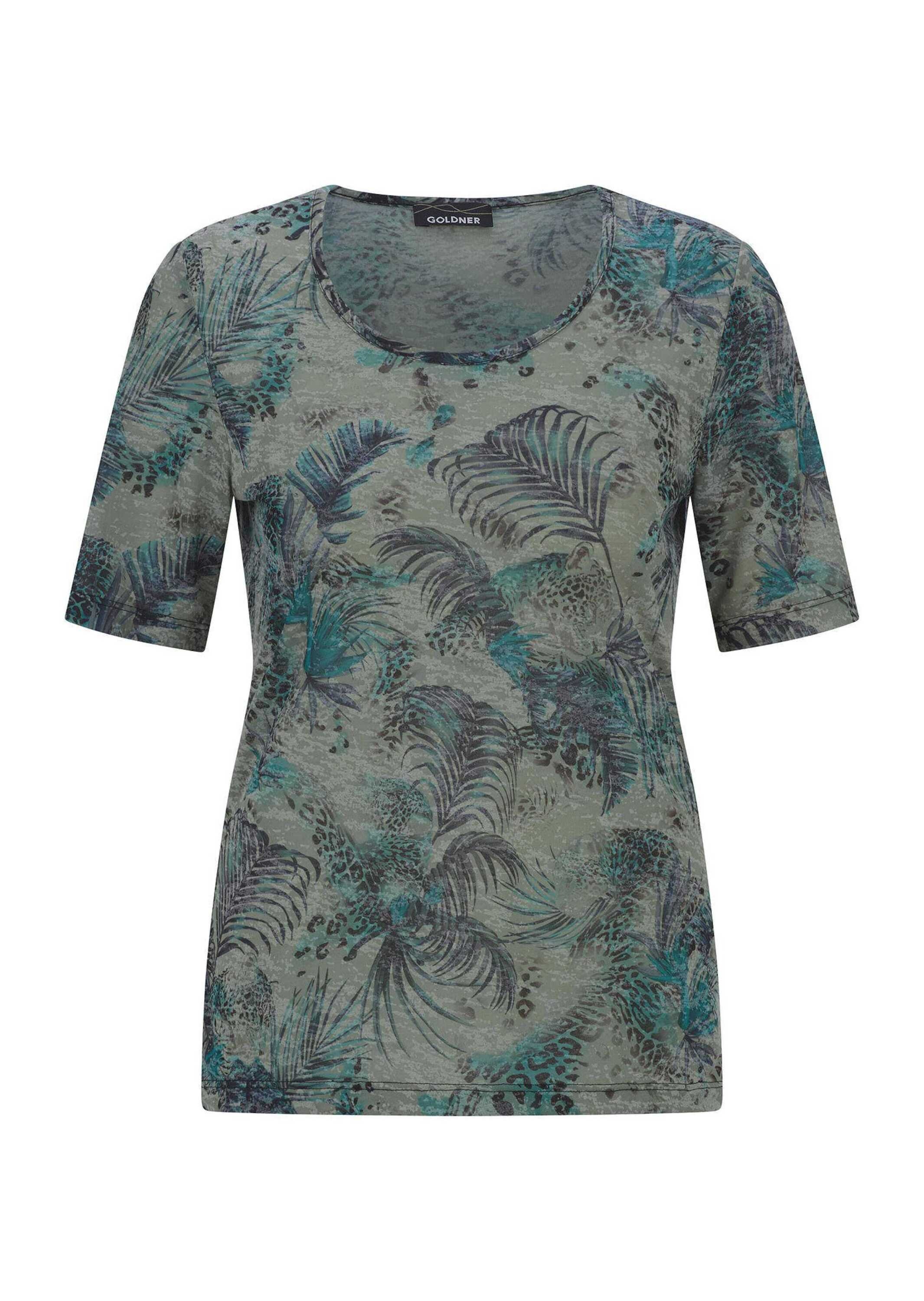 GOLDNER Kurzarmshirt »Sommershirt aus pflegeleichtem Viskose-Jersey« stretchbequemer Viskosejersey