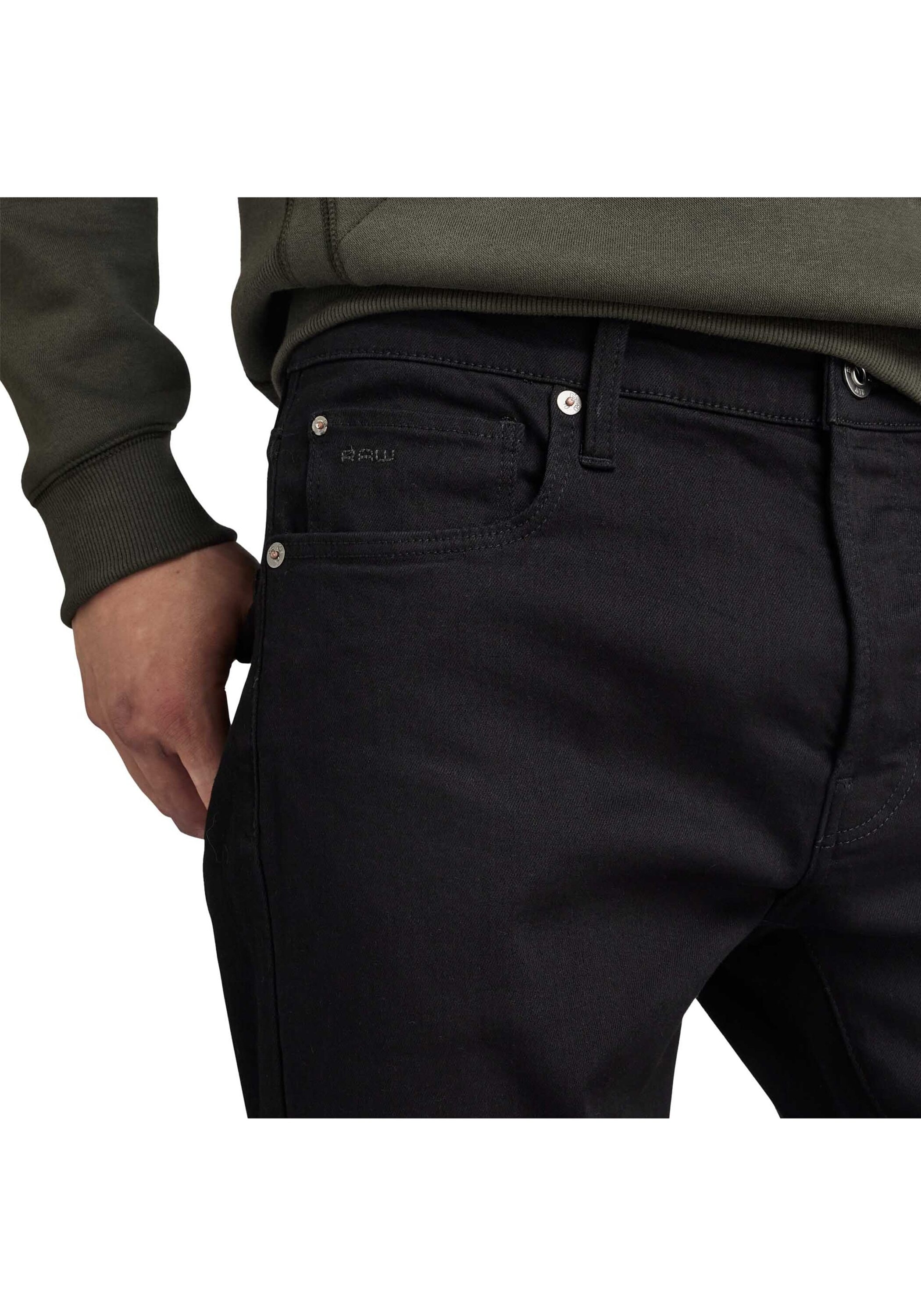 G-STAR Skinny-fit-Jeans »Jeans 3301 Slim Pitch Black«