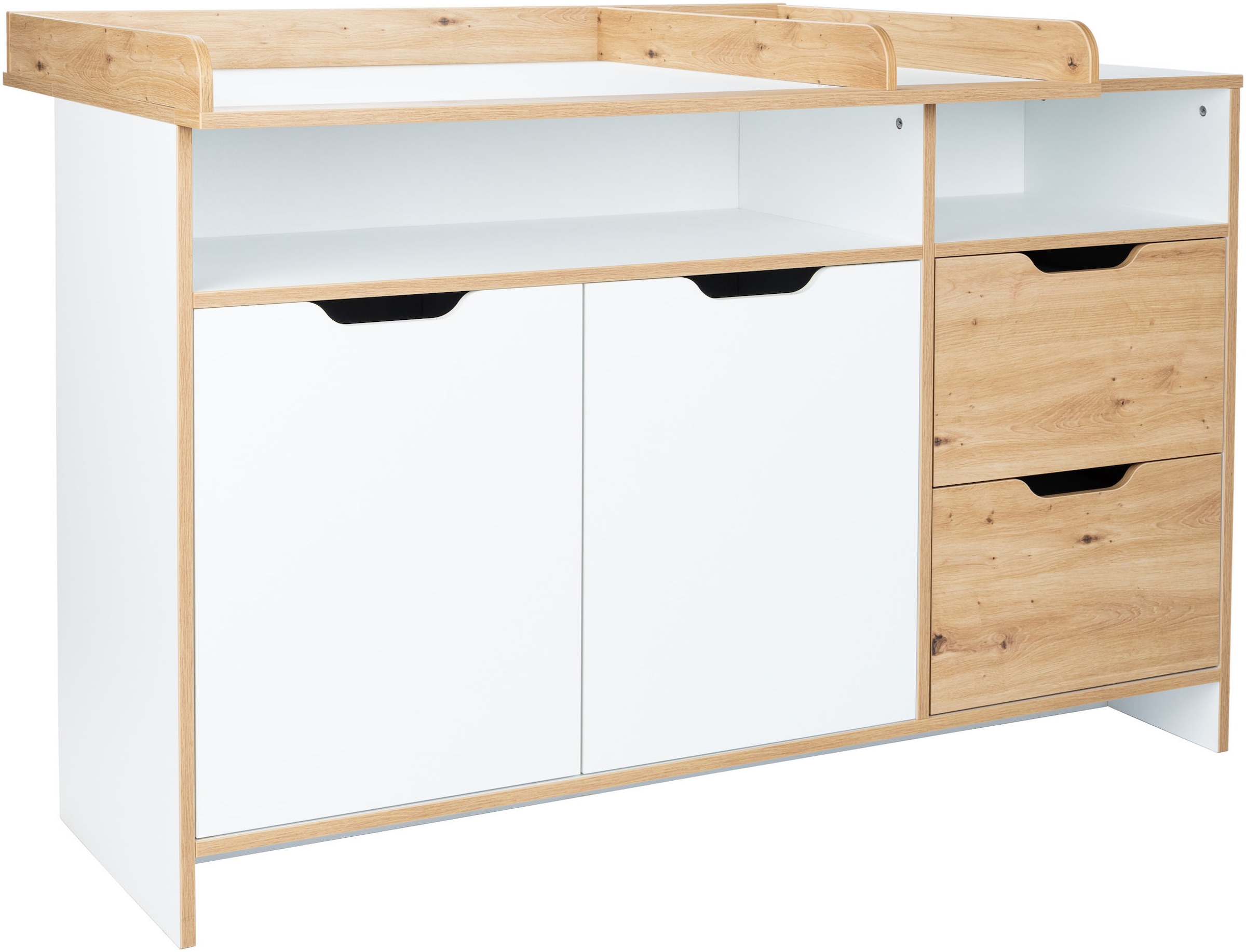 arthur berndt Wickelkommode »Wickelkommode »Maxim« mit abnehmbarem Wickelaufsatz«, bis 15 kg, 150 cm