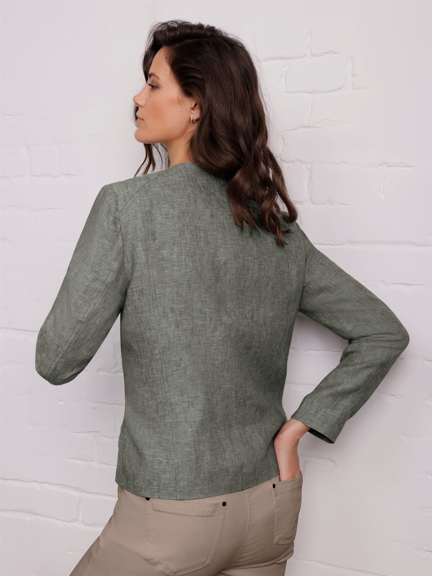 CREATION L PREMIUM Jackenblazer »Leinen-Blazer«