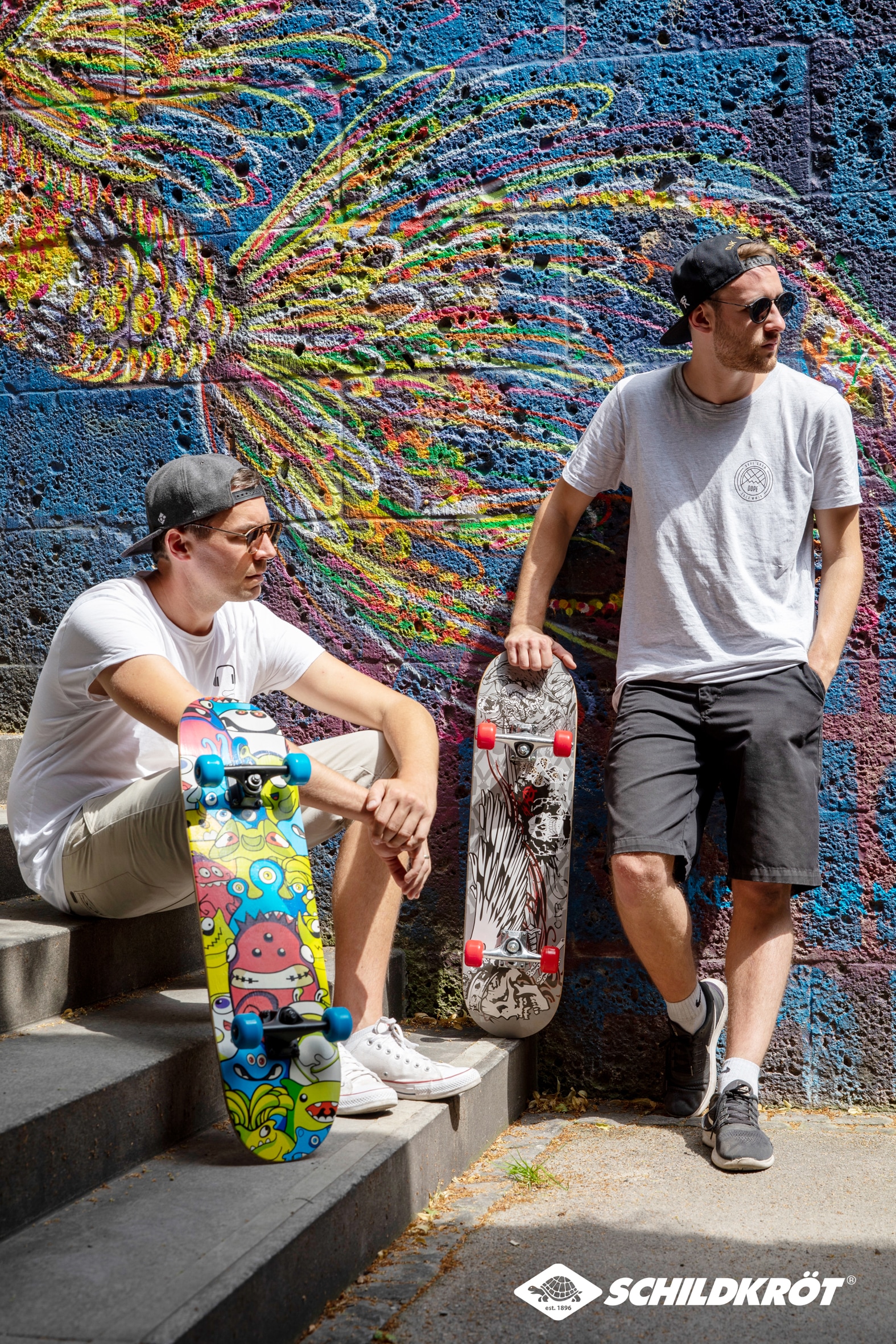 Schildkröt Skateboard »Schildkröt Skateboard Slider 31" Monsters«