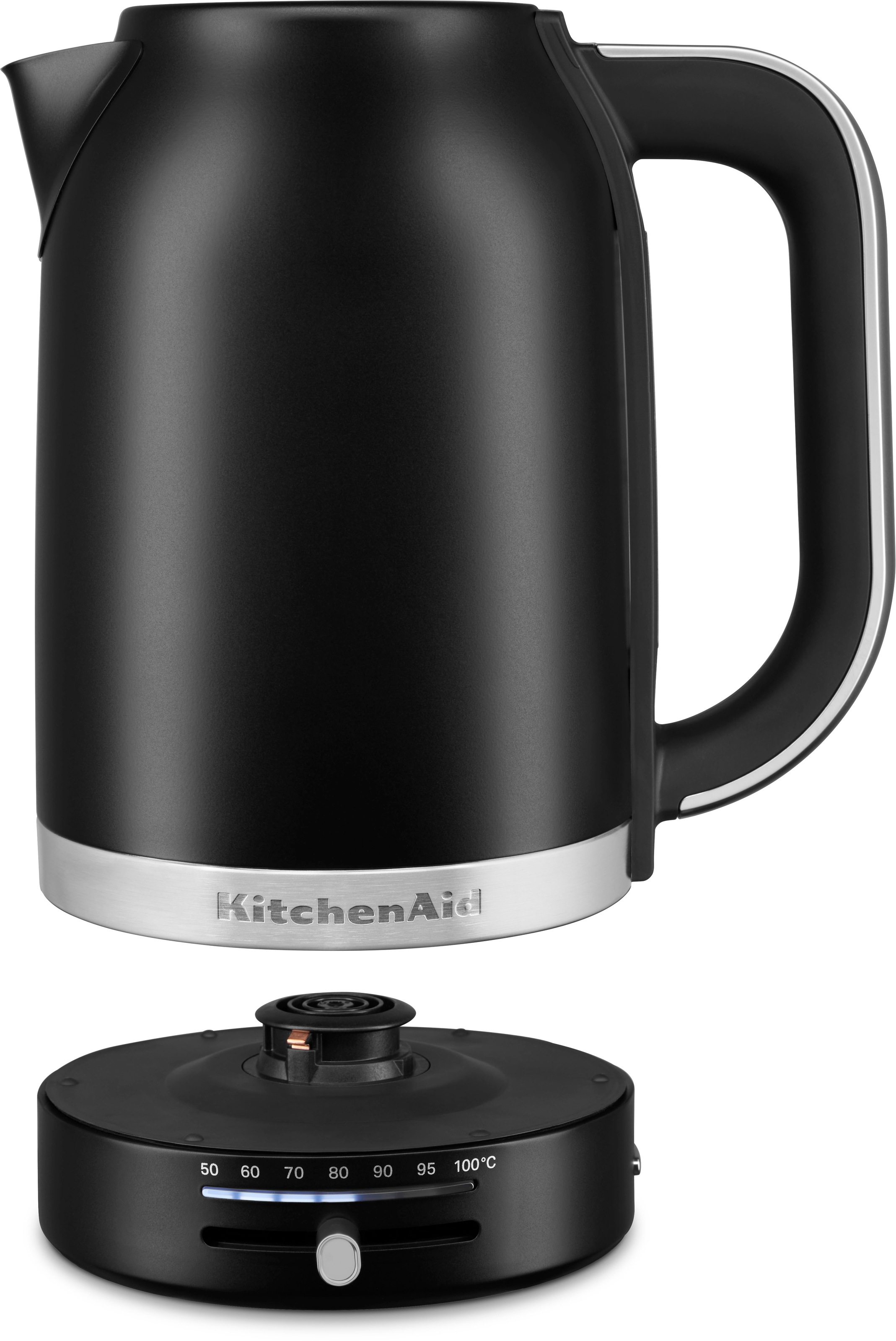 Kitchenaid Wasserkocher »5KEK1701EBM matt schwarz« 1,7 l 2400 W in schwarz