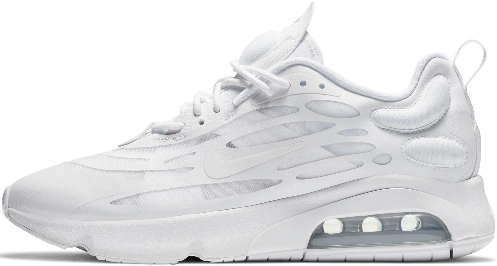 white nike air max exosense