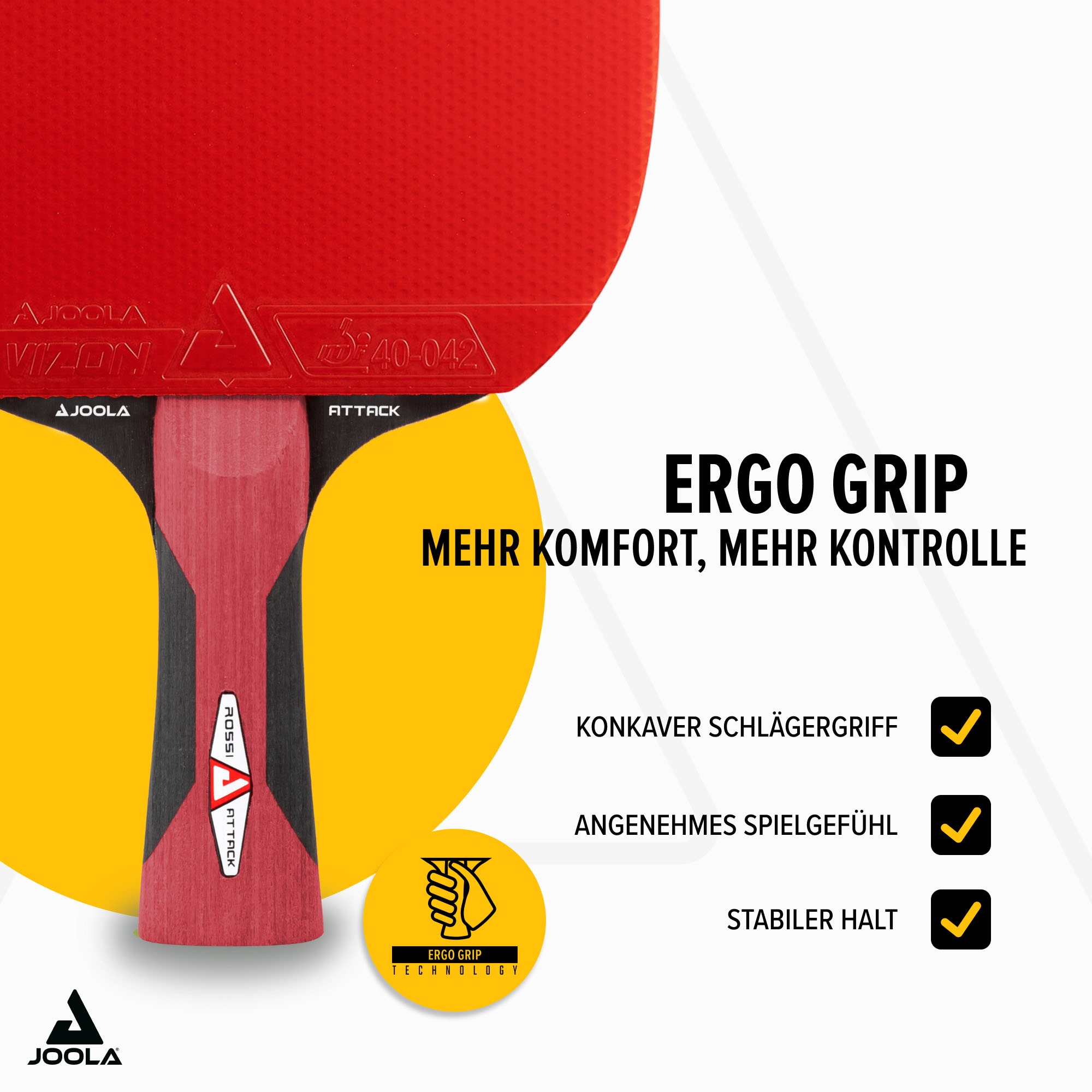 Joola Tischtennisschläger »Rosskopf Attack«