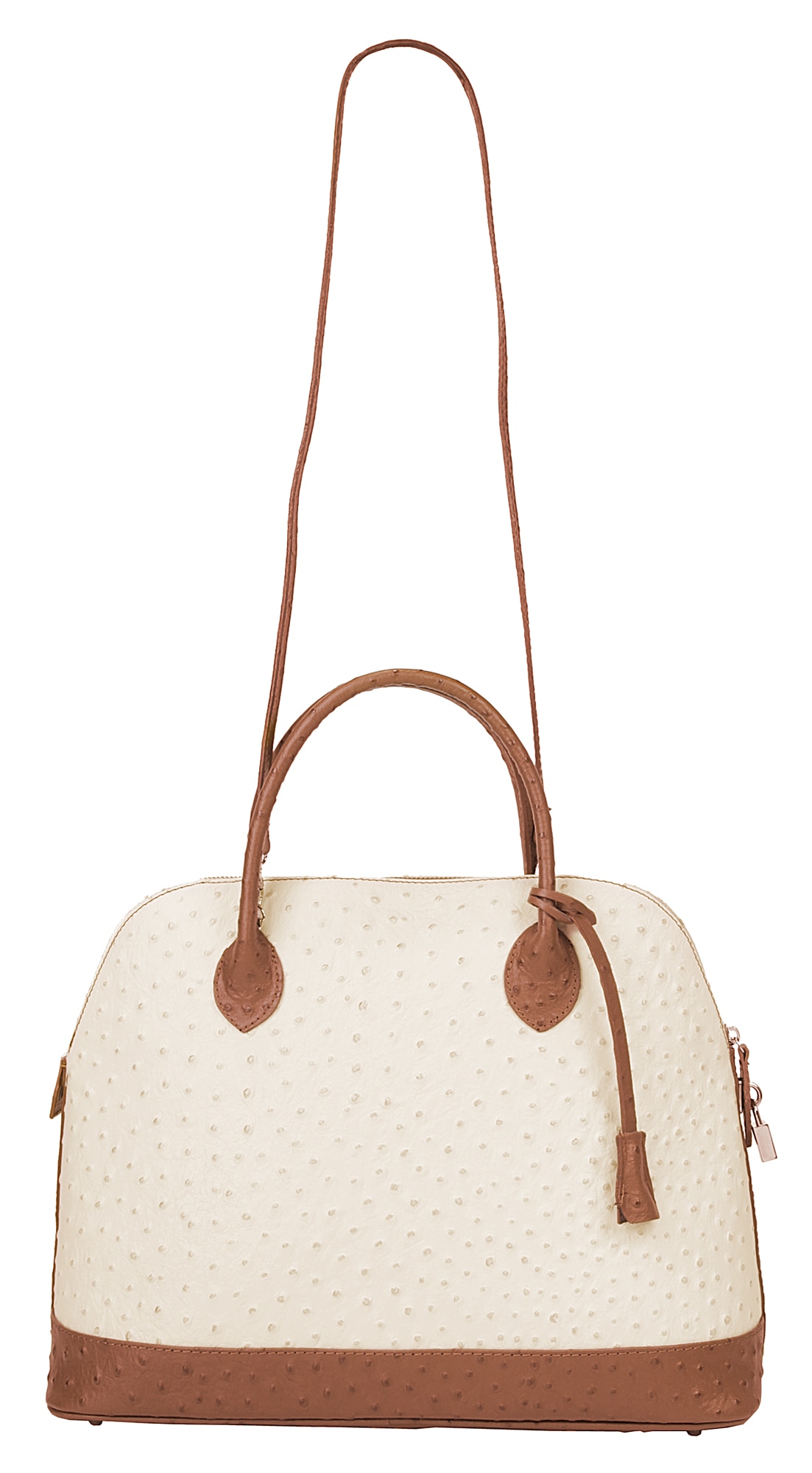 Samantha Look Henkeltasche, echt Leder, Made in Italy