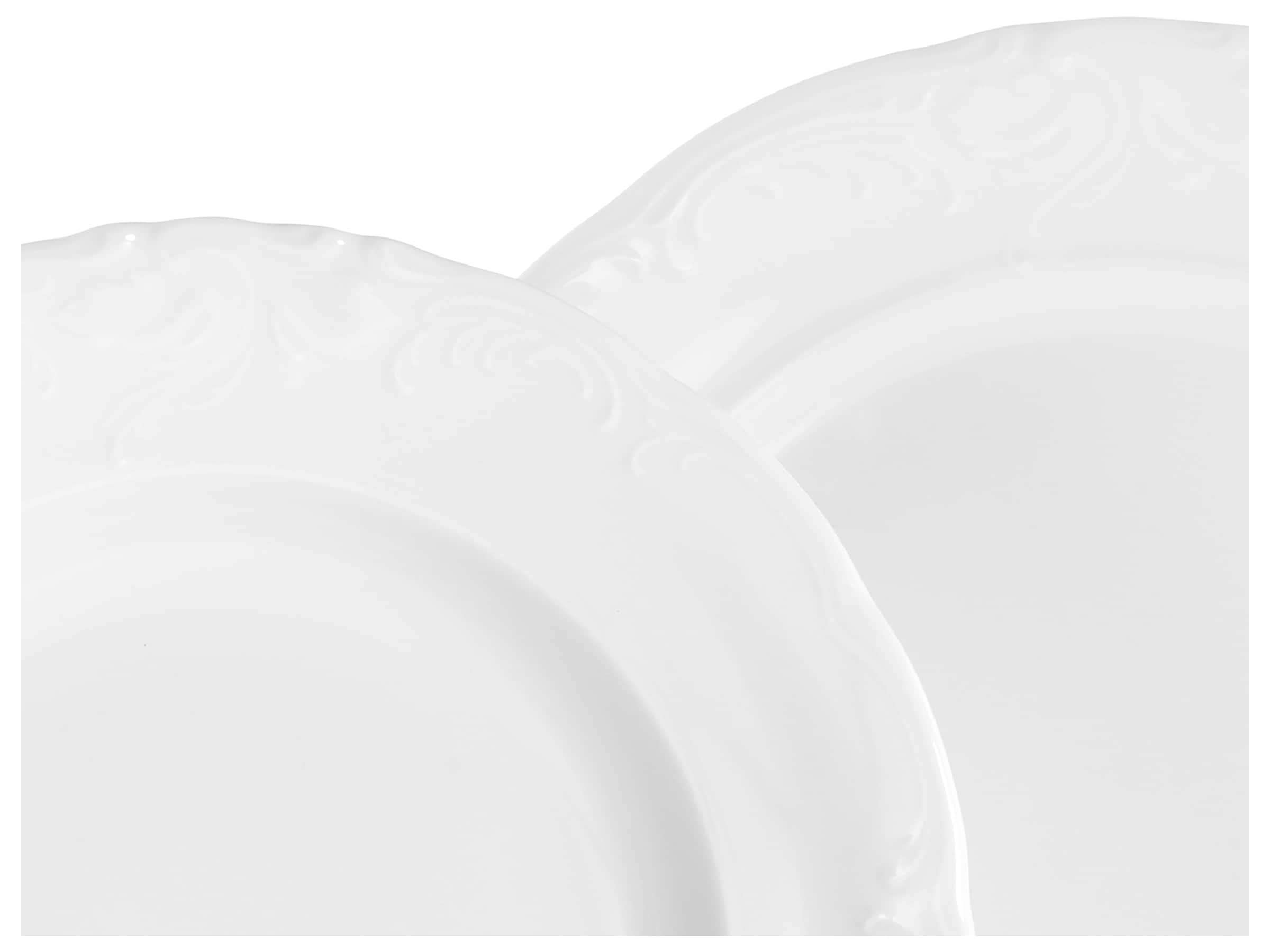 CreaTable Kombiservice »Frederike Weiss, Service 30-tlg.« Klassisch, Zeitlos