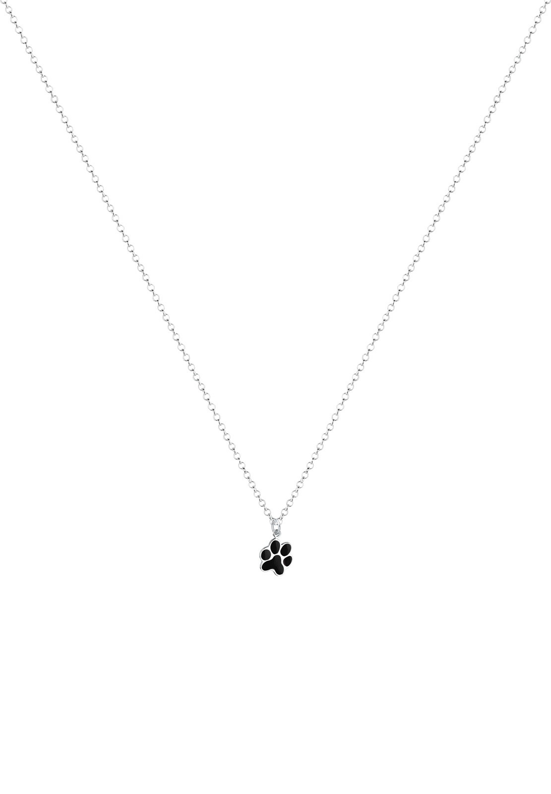 Elli Kette mit Anhänger »Halskette Pfote 925 Sterling Silber«