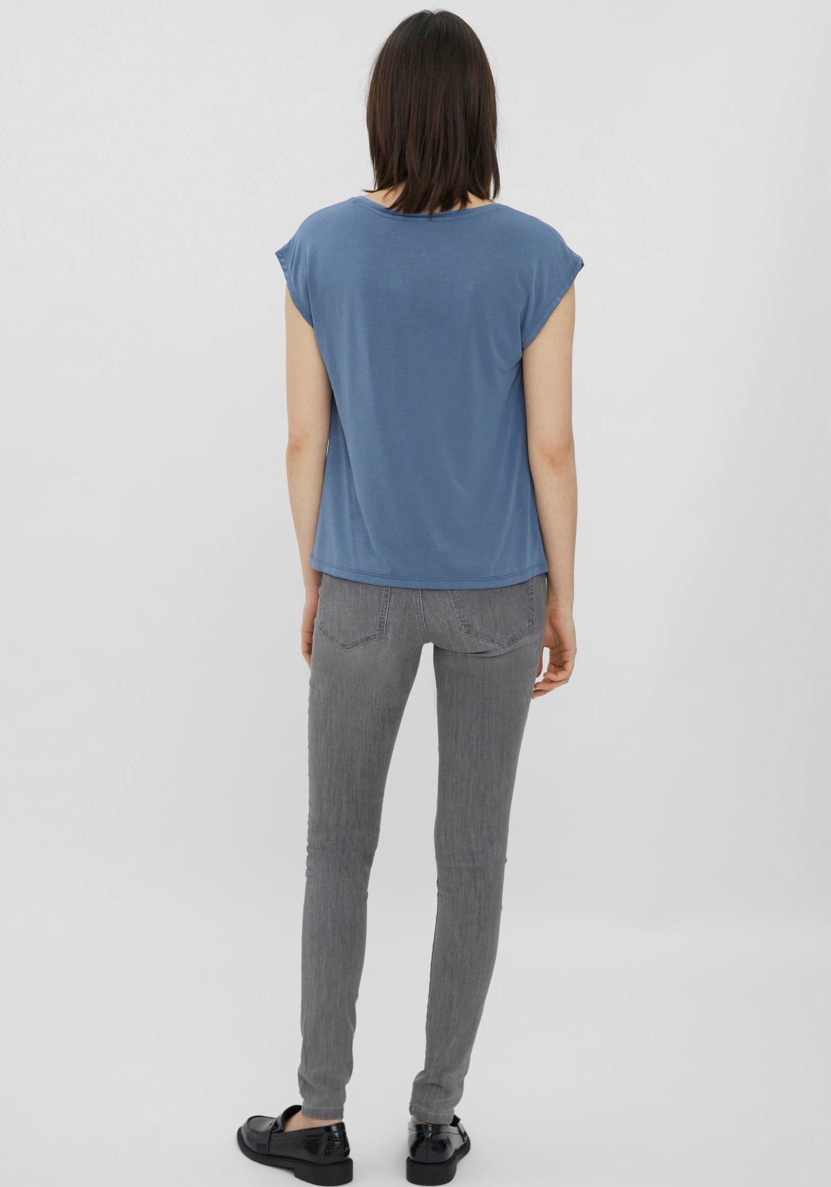 Vero Moda V-Shirt »VMFILLI SS V-NECK TEE GA NOOS«