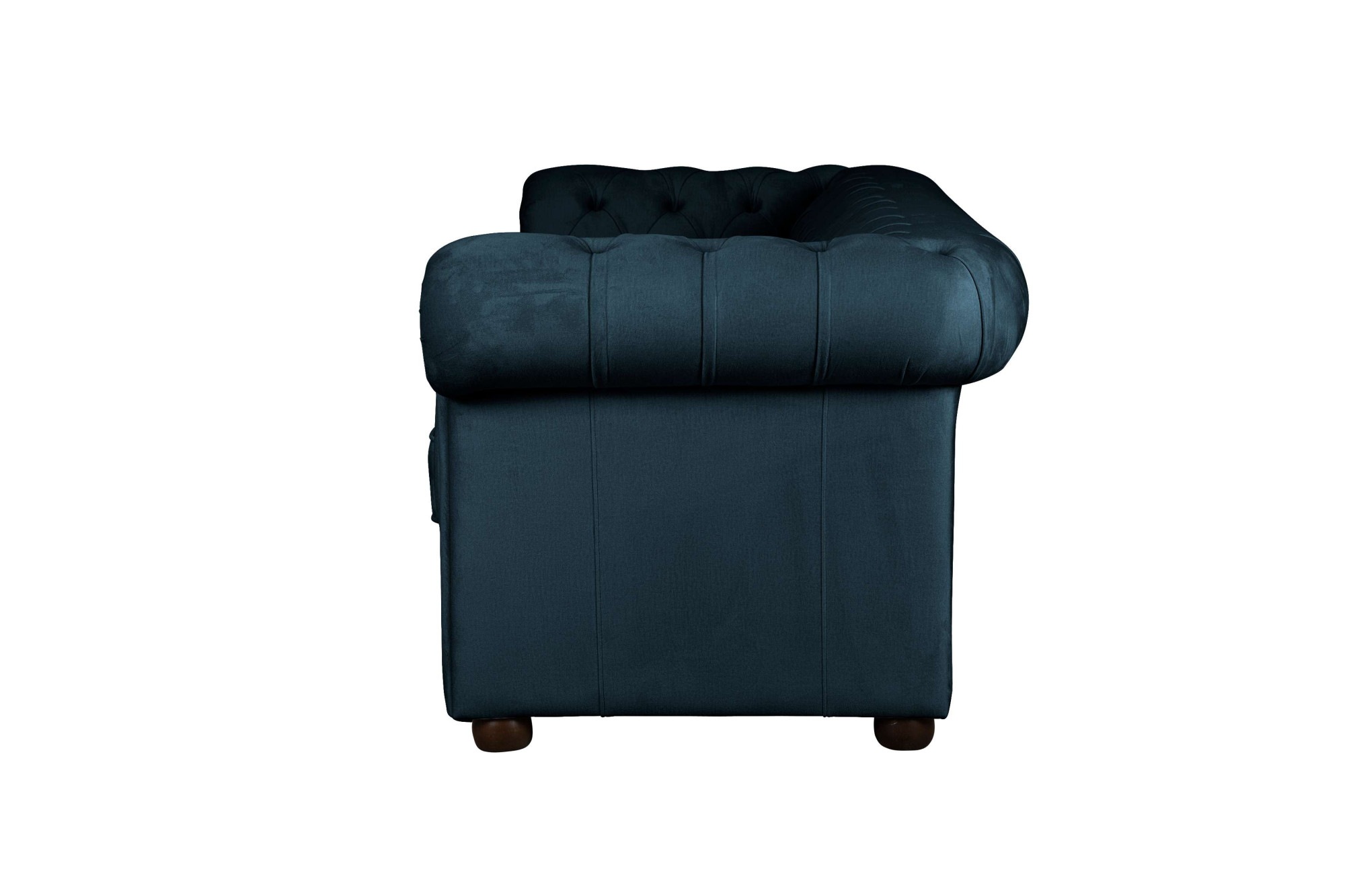 Home affaire 3-Sitzer »CHARENTE, optionale Schlafsofa, Chesterfield-Sofa, Bettfunktion«, mit edler Knopfheftung und typischen Armlehnen, B/T/H 198/89/74 cm