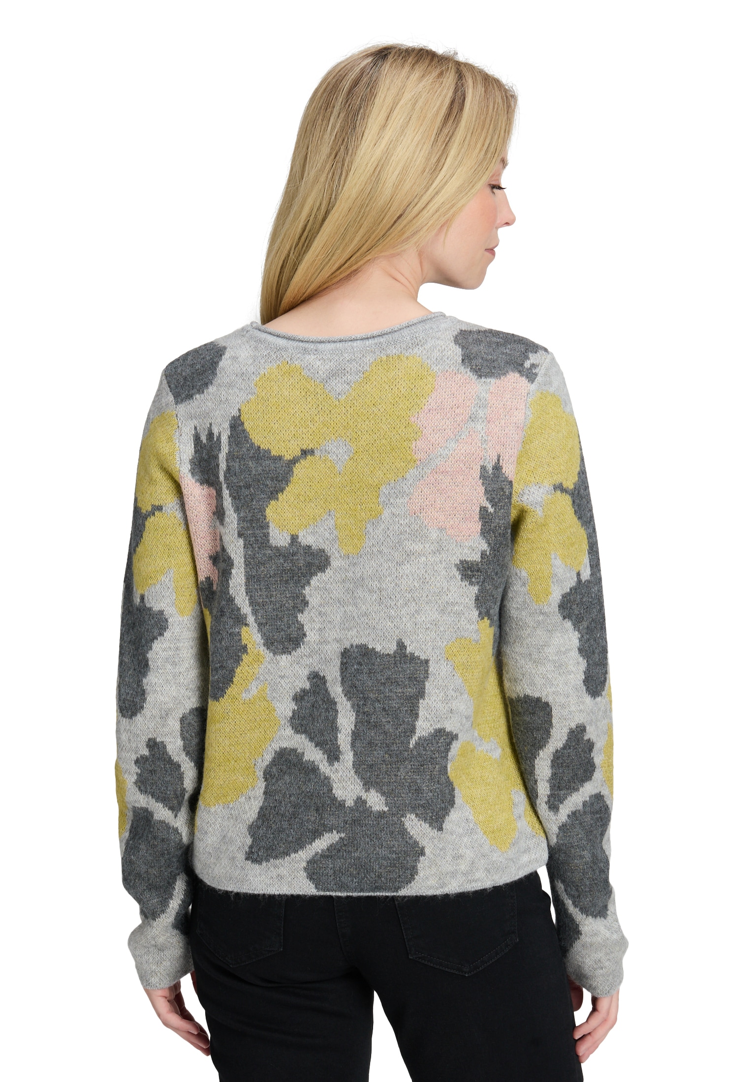 Betty Barclay Rundhalspullover »Grobstrick-Pullover mit Jacquard«