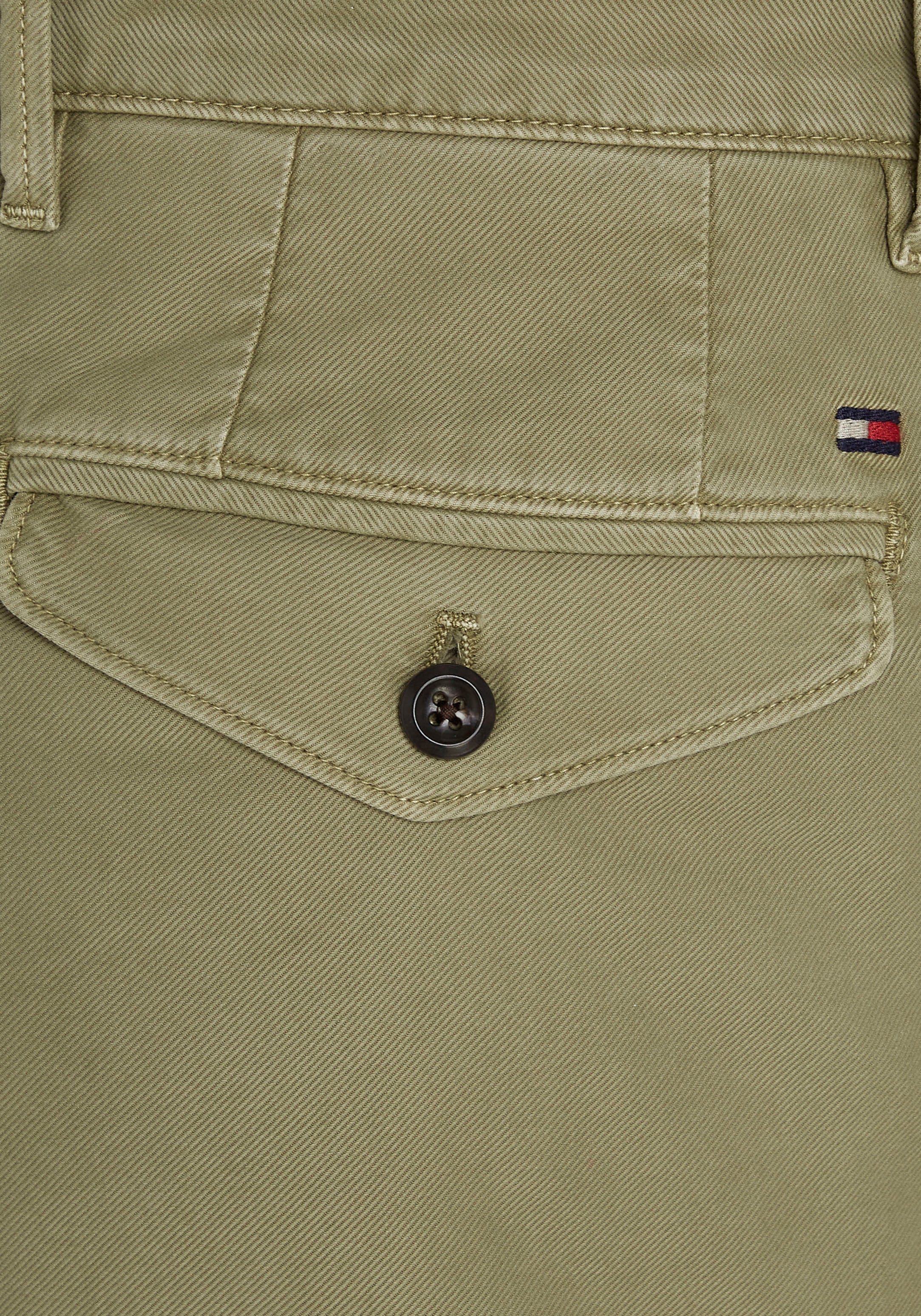 Tommy Hilfiger Chinohose »CHINO CHELSEA GABARDINE GMD«, mit Logostickerei auf der Hintertasche