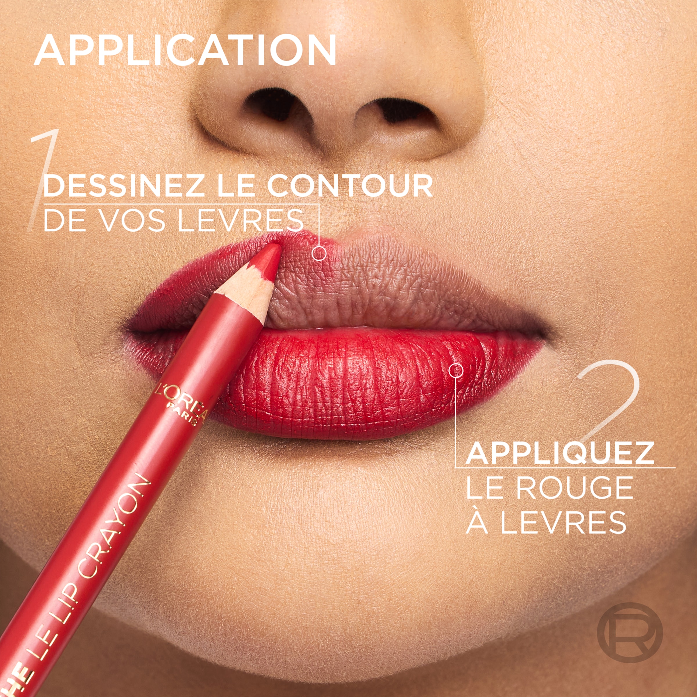 L'ORÉAL PARIS Lipliner »COLOR RICHE LE LIPLINER« intensive Farbpigmente, weiche Mine, pflegende Formel, langanhaltend.