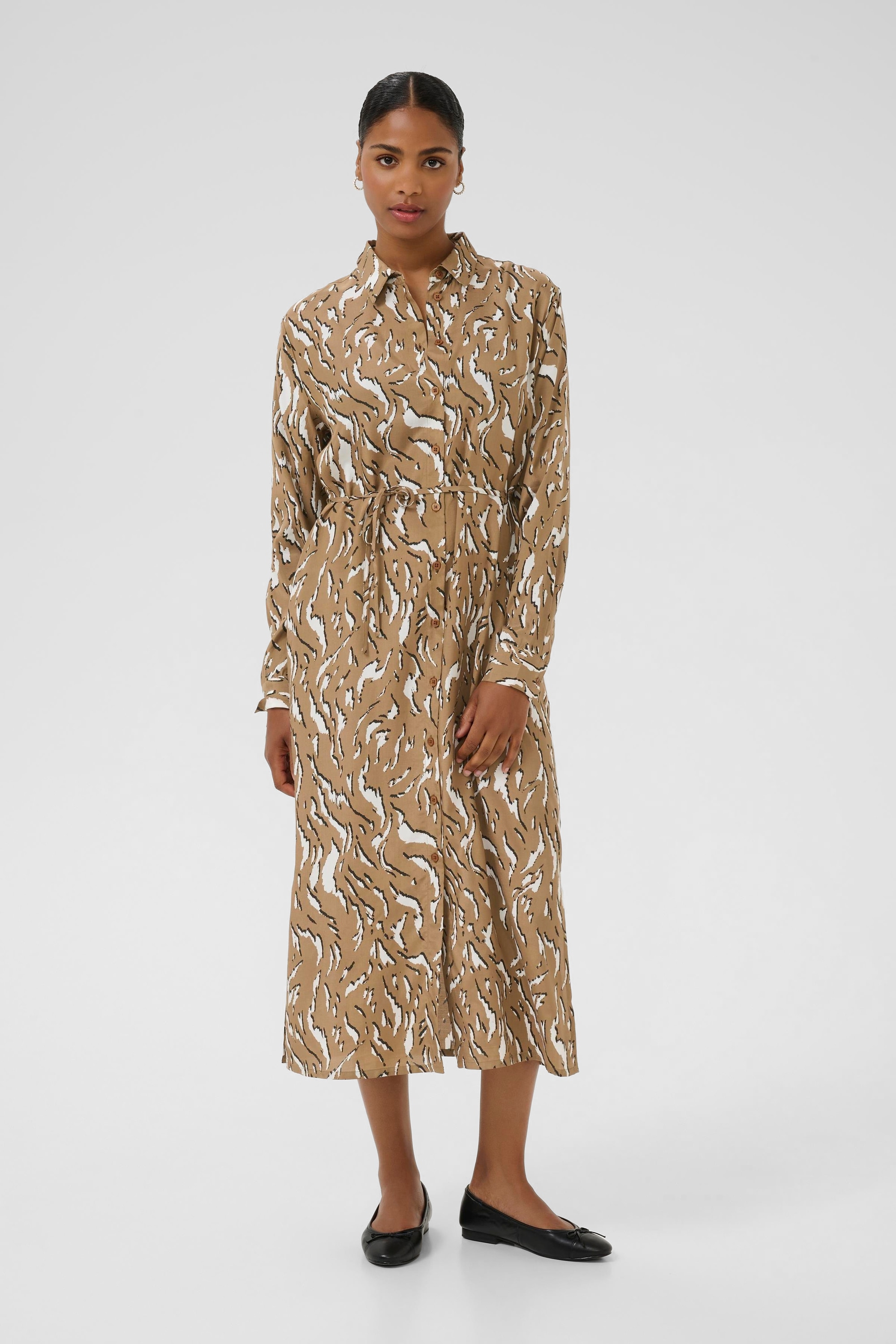 KAFFE Midikleid »Kleid KAmille«