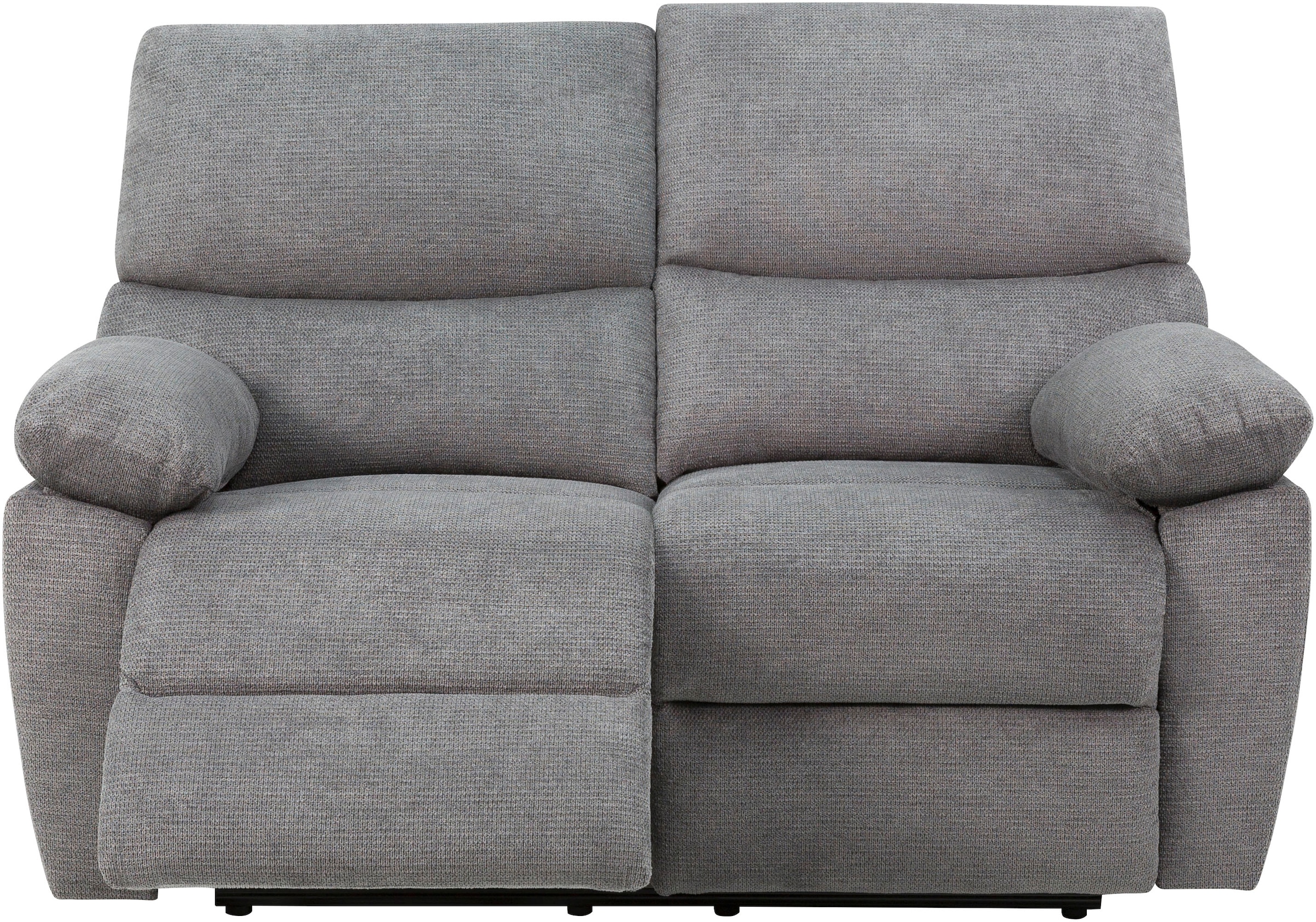 Home affaire 2-Sitzer »LANNOY, mit manueller o. elektrischer Relaxfunktion in beiden Sitzen.« Elektrische Variante mit USB A/C. Federkern, Webstoff