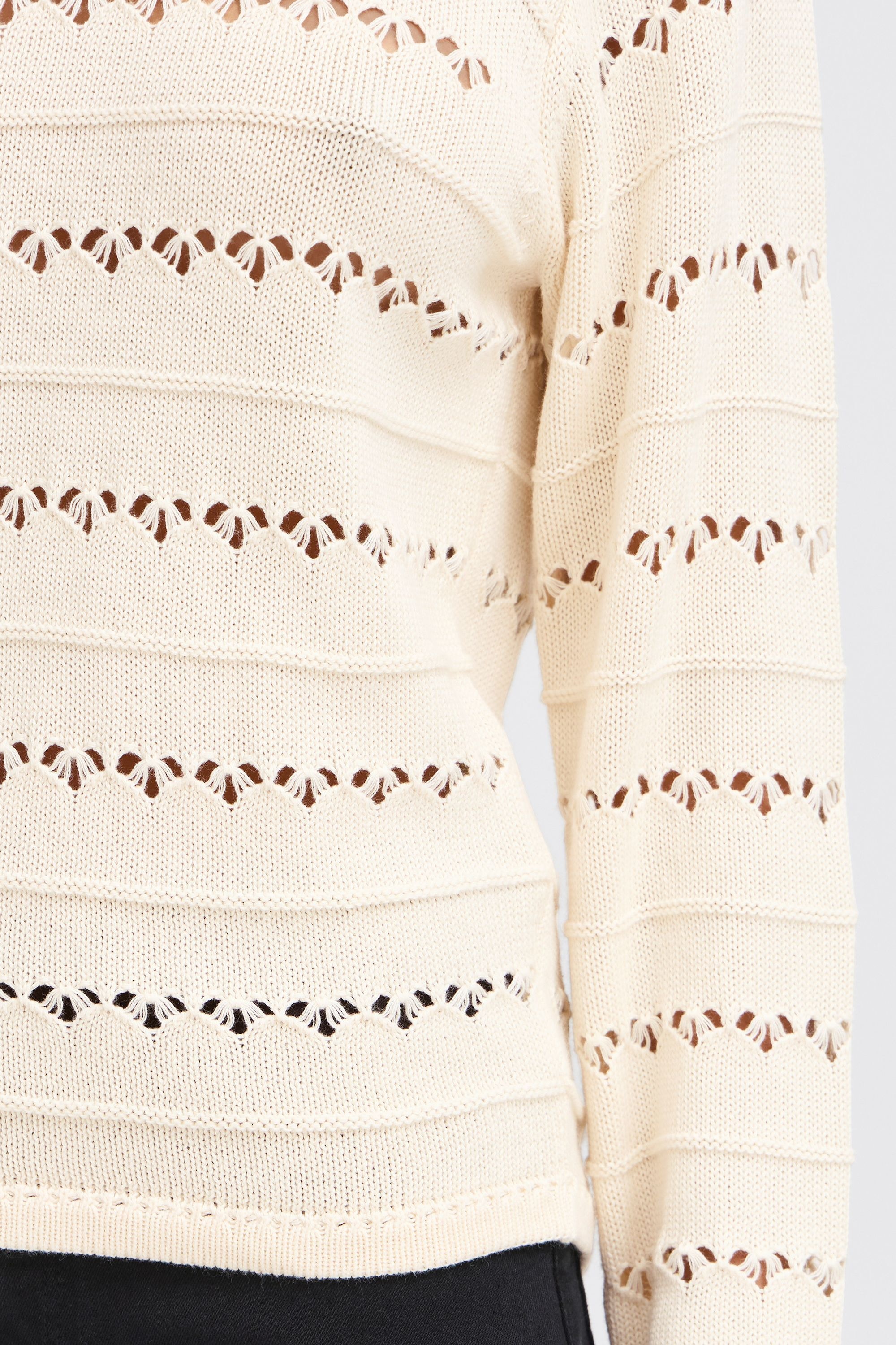 Ichi Strickfleece-Pullover »Strickpullover IHLALUHA«