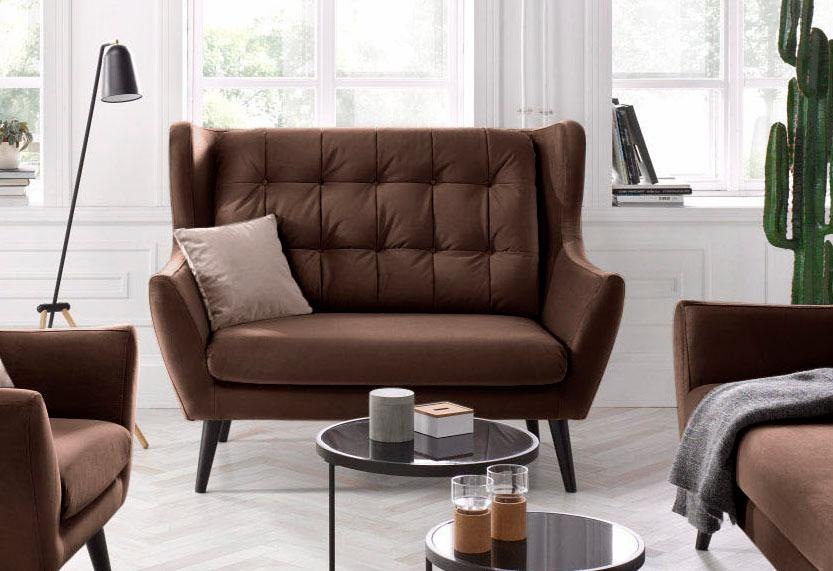 Home affaire 2-Sitzer »Hemmink« mit Knopfheftung