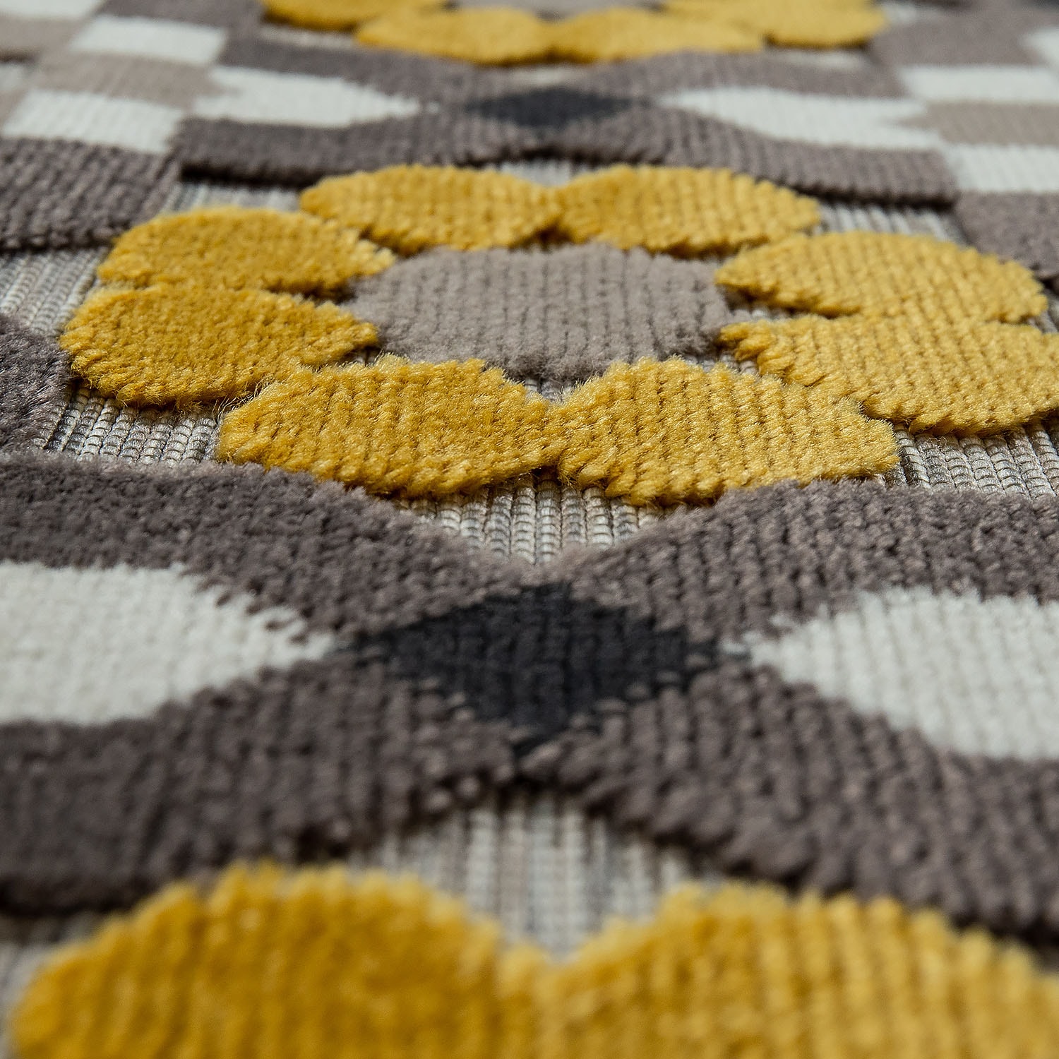 Paco Home Teppich »Charleroi 492«, rechteckig, 3D-Design, Motiv Blüten, In- und Outdoor geeignet