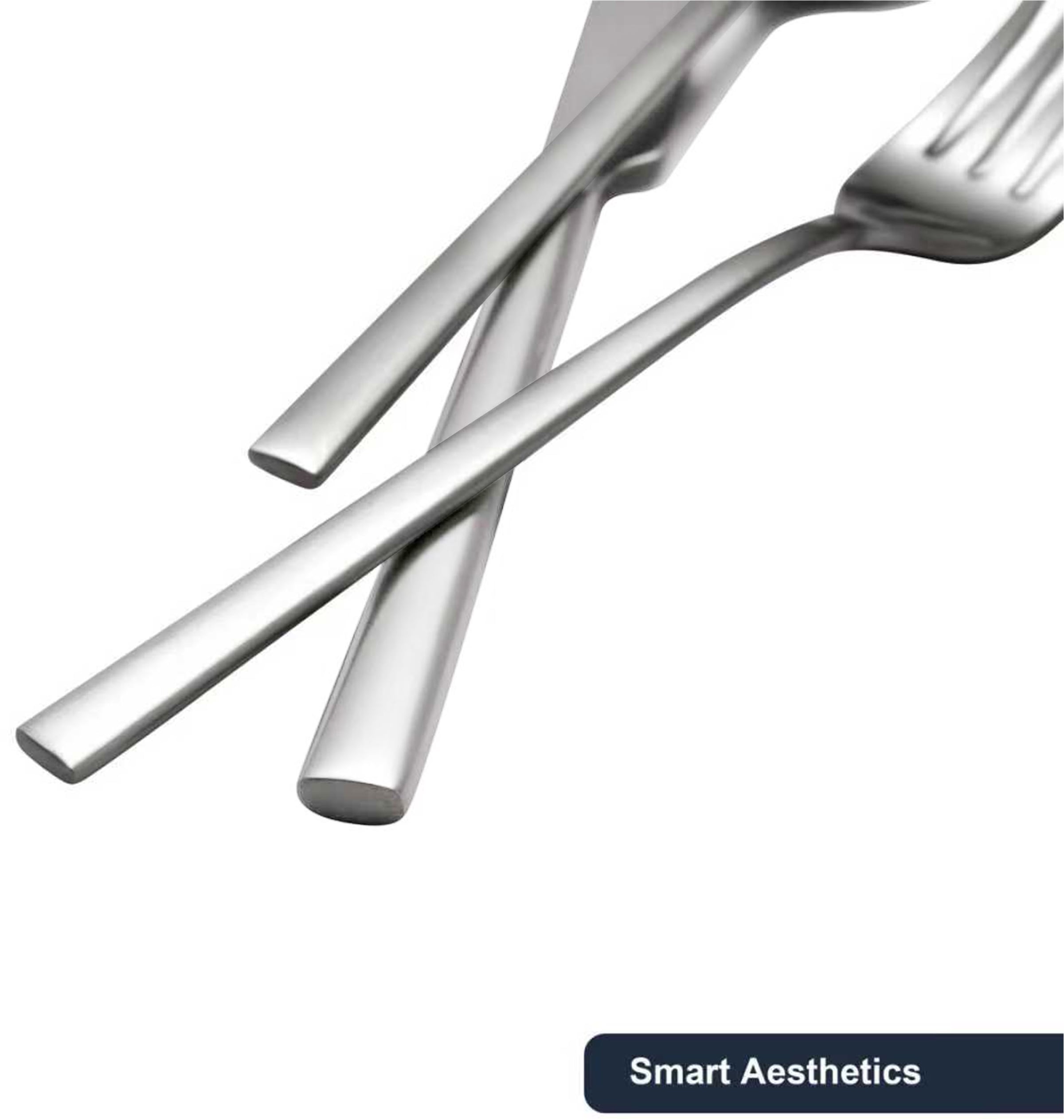 Hanseatic Besteck-Set »SMART, in matter Optik«, (Set, 60 tlg.), leichtes und minimalistisches Design