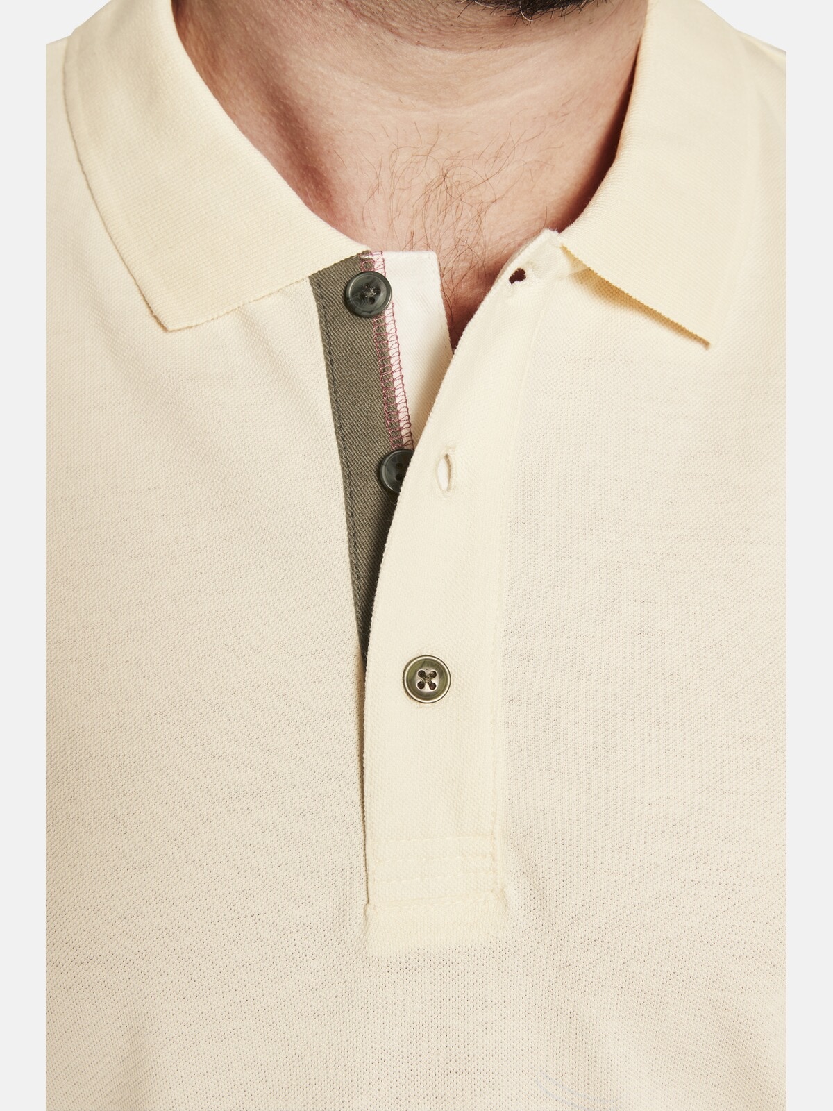 Charles Colby Poloshirt »Poloshirt EARL KAHEDIN«, (1 tlg.), mit Blatt-Stickerei