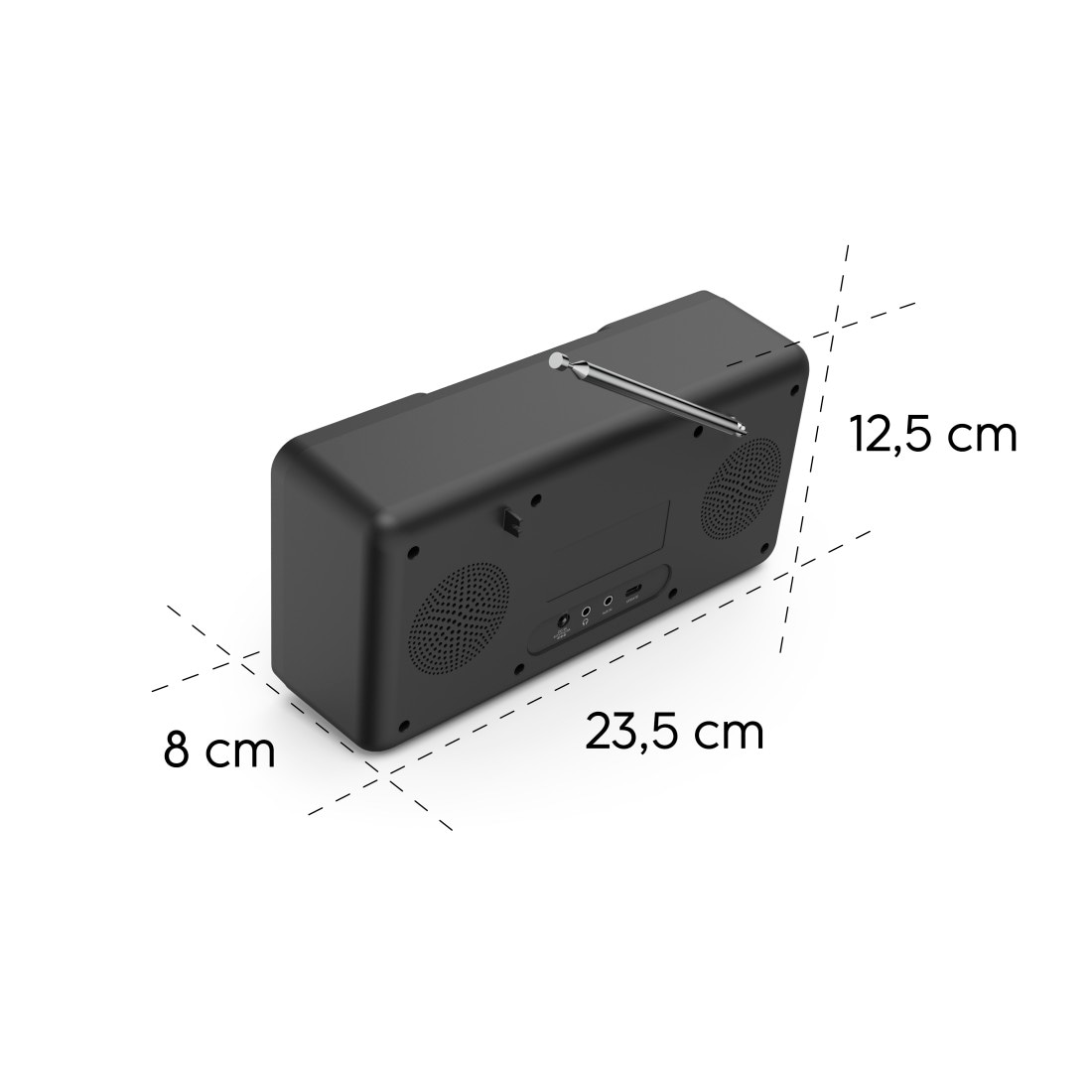 Hama Digitalradio (DAB+) »Digitalradio (DAB+, Internetradio, Bluetooth® RX, App)« (Bluetooth | WLAN Digitalradio (DAB+) | Internetradio )