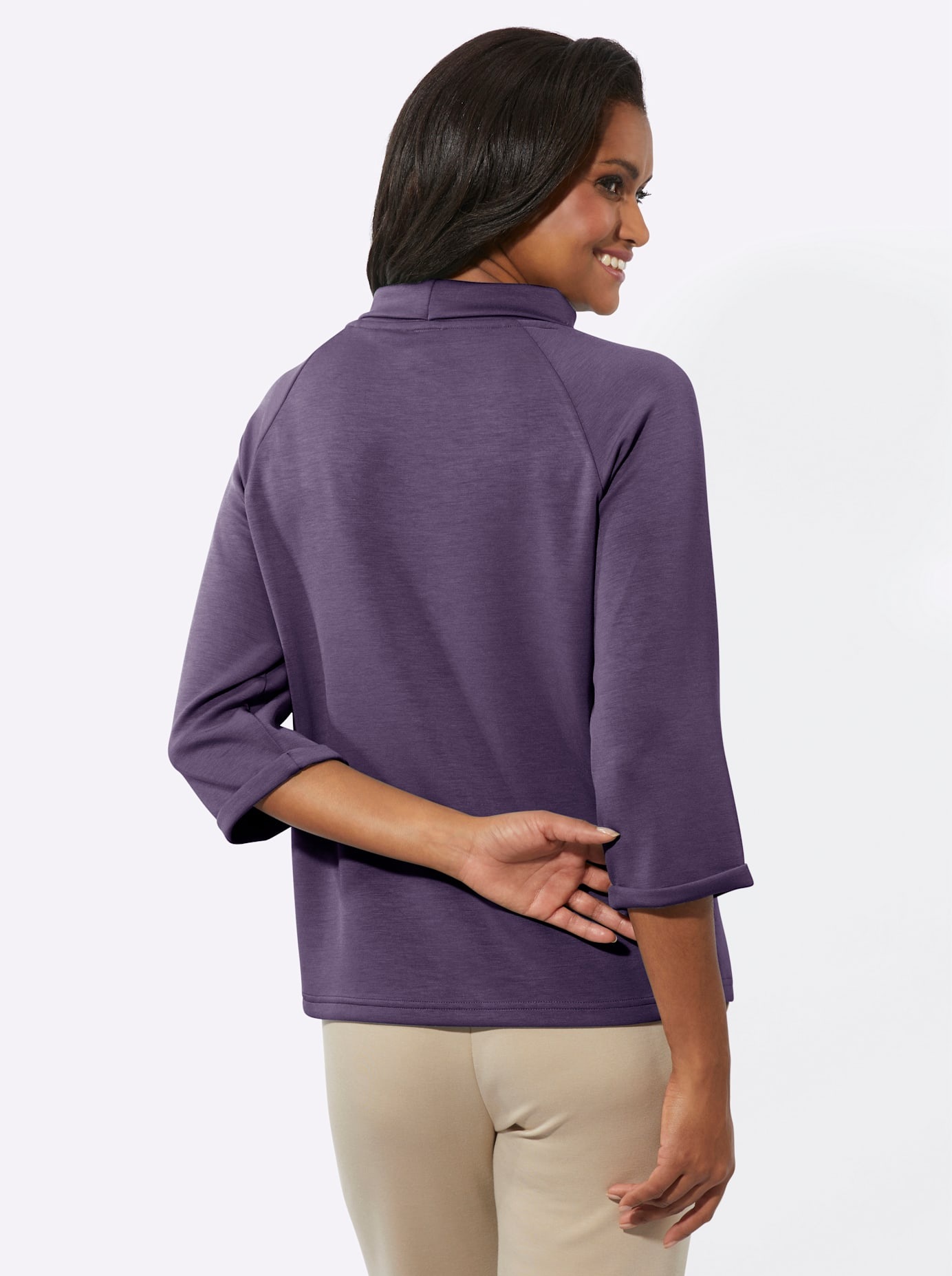 Inspirationen 3/4-Arm-Shirt »Rollkragen-Shirt« 1 Stk.