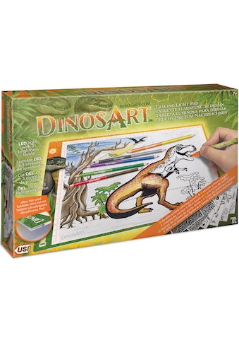 Malvorlage »Dinos Art, Dino Leuchtpad«