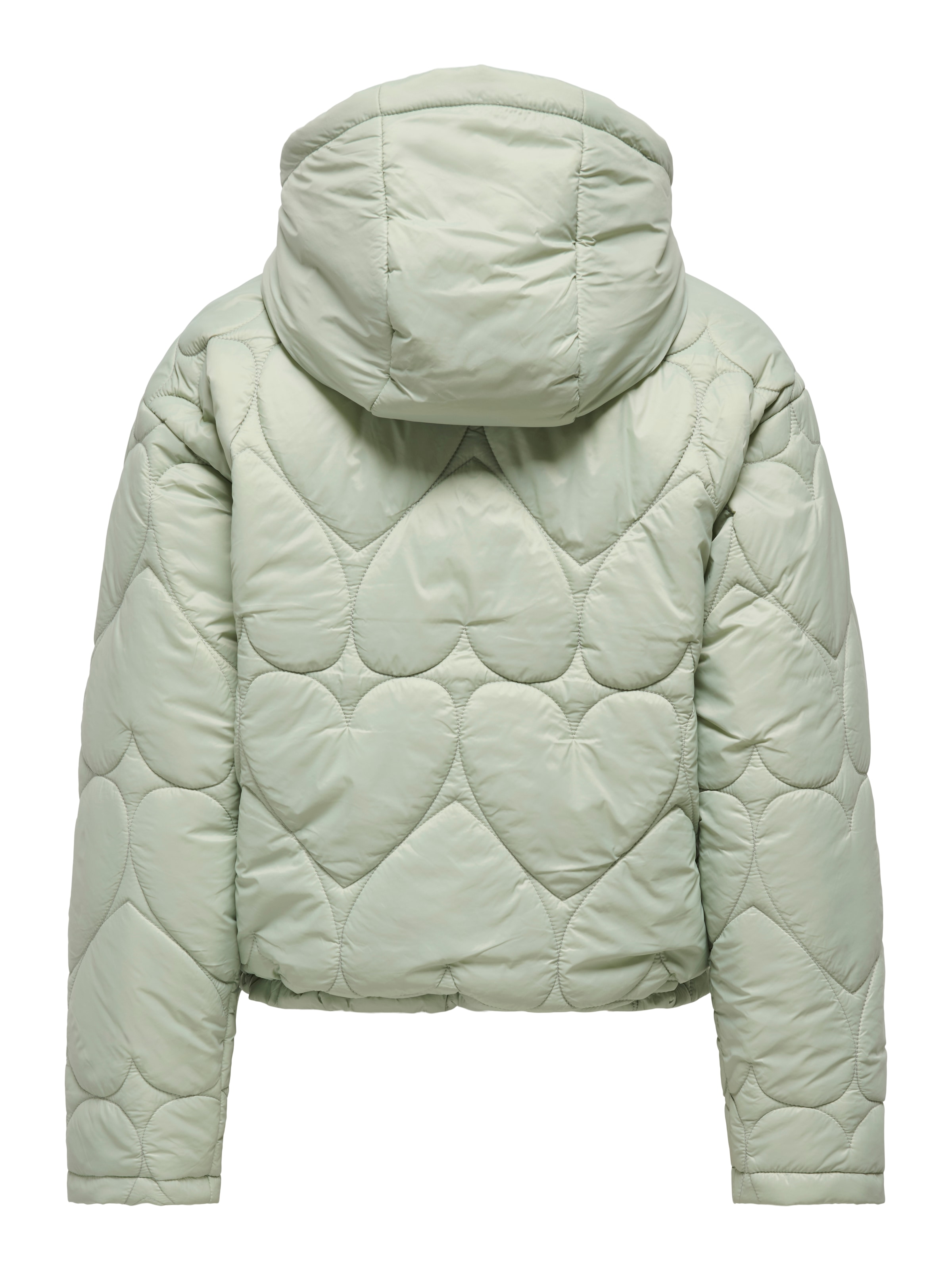 ONLY Steppjacke »ONLTAHIA LW HEART HOOD JACKET CC OTW« mit Kapuze Kunstfaser