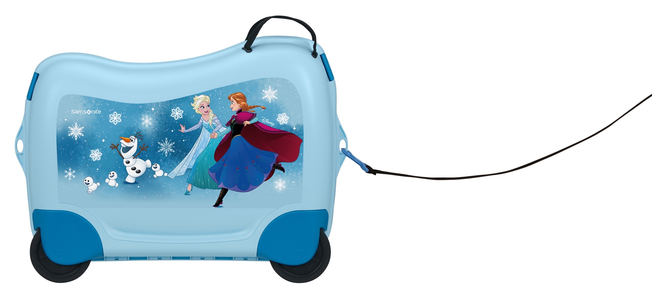 Samsonite Kinderkoffer »DREAM2GO DISNEY, Frozen Magic« 30 l 4 Rollen Ride-On Koffer Kinder-Reisekoffer