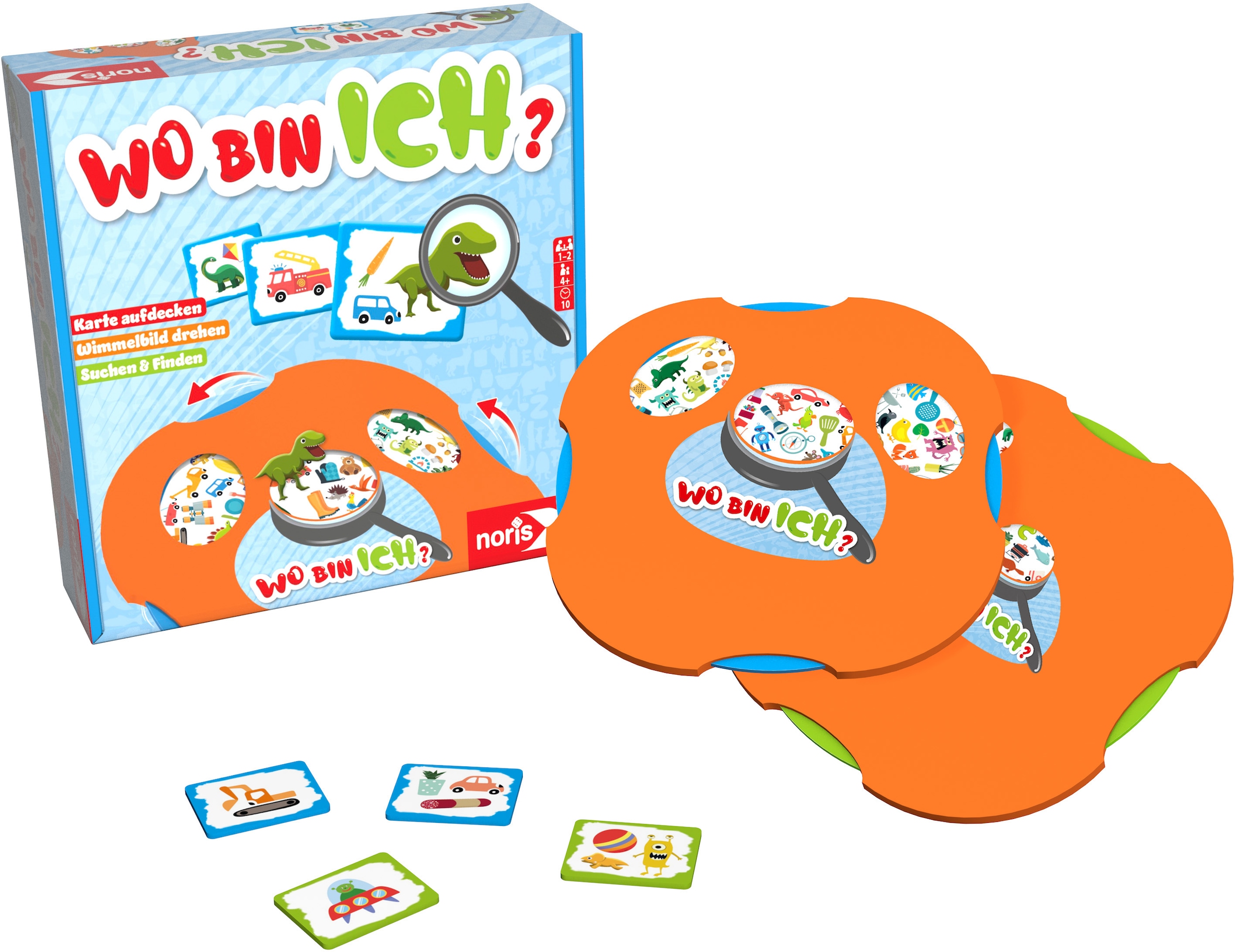 Noris Spiel »Wo bin ich?«, Made in Germany