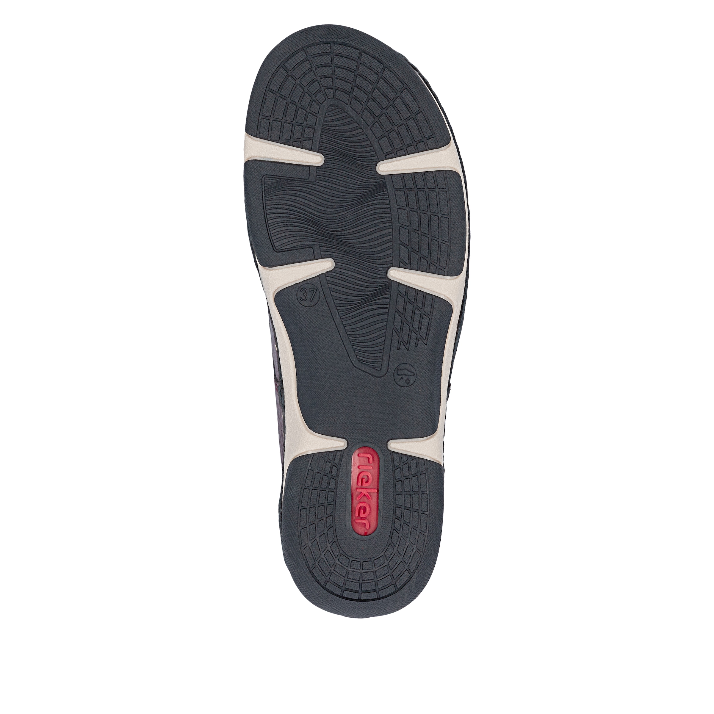 Rieker Sneaker  Schnürschuh, Halbschuh, Freizeitsneaker mit Label