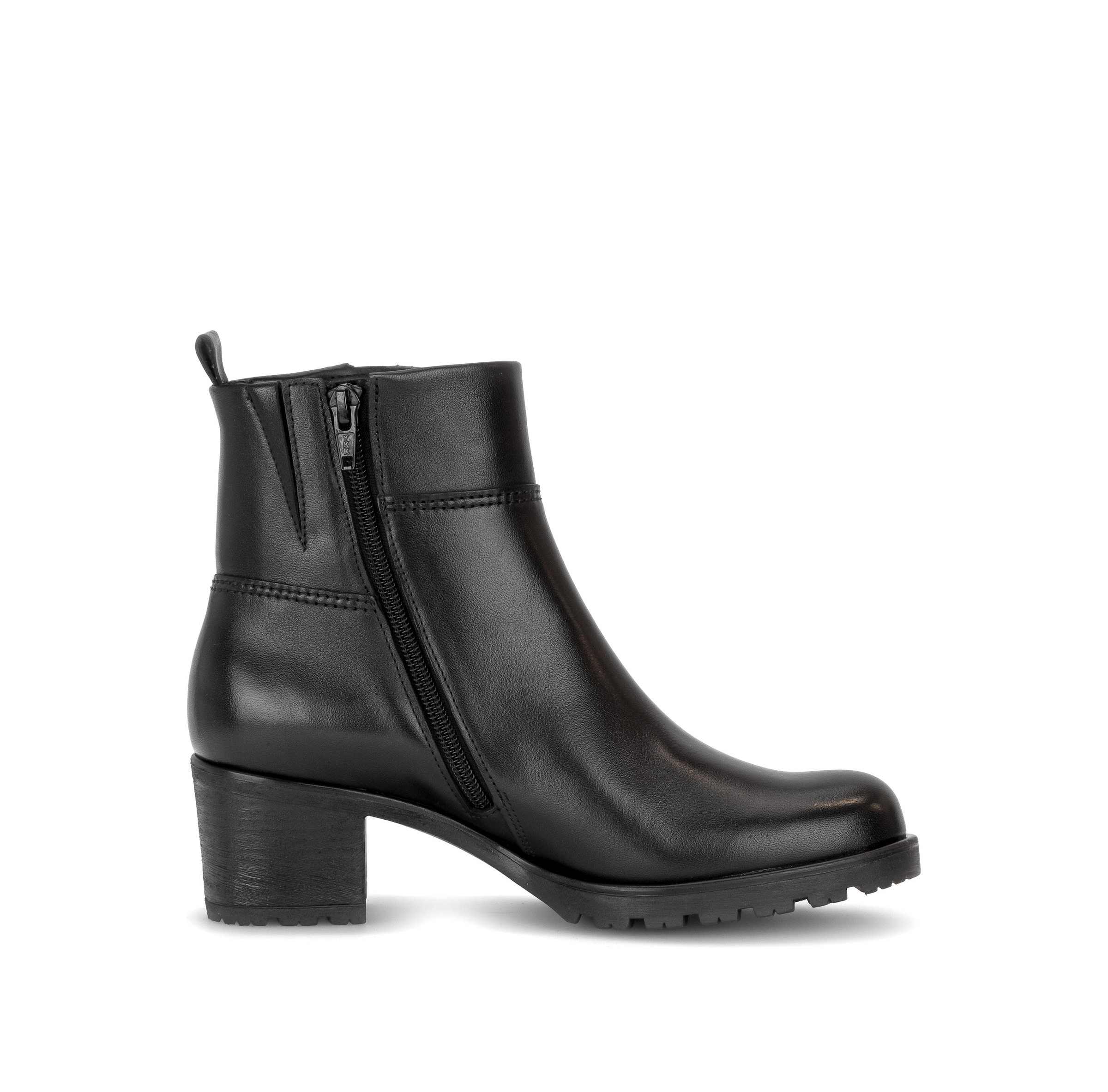 Gabor Stiefelette  Blockabsatz, Boots mit Zierreißverschluss, normale Weite