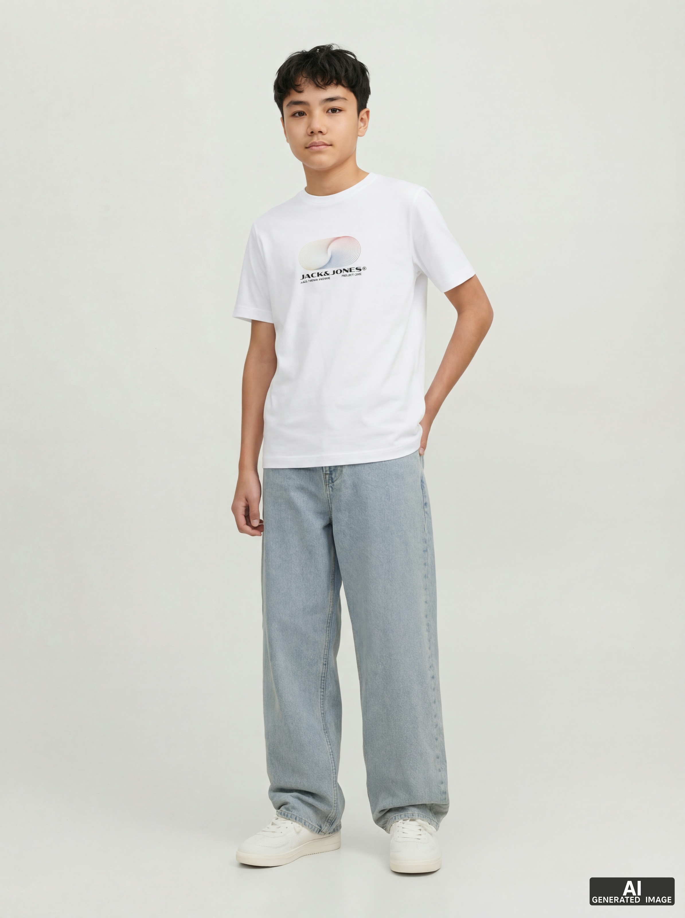 Jack & Jones Junior T-Shirt »JCOCALMA TEE SS CREW NECK FST JNR«