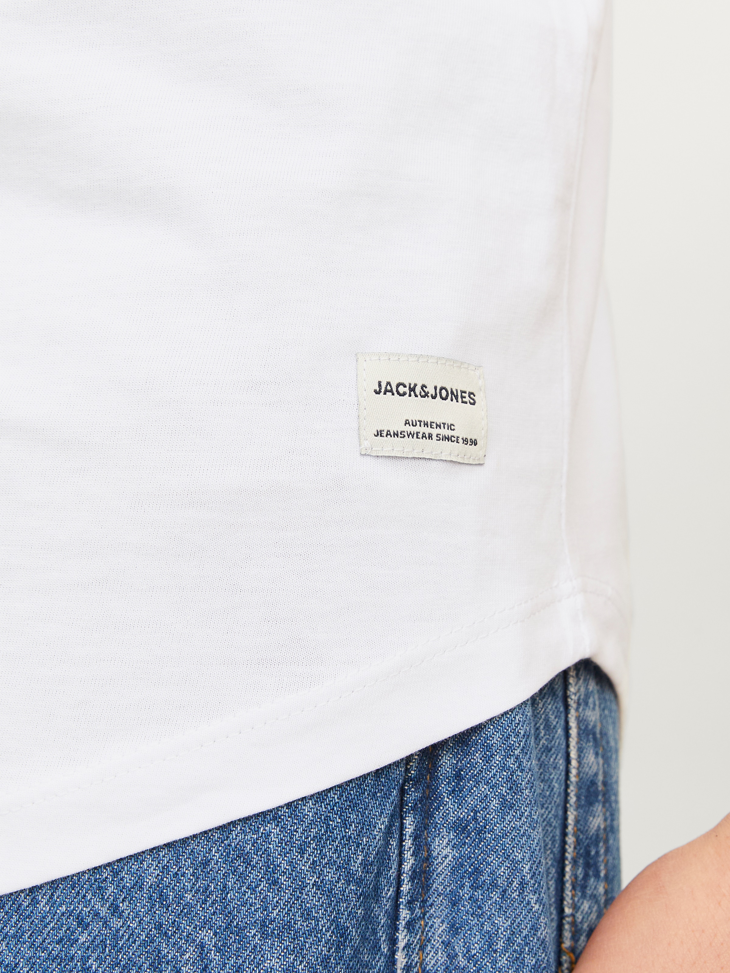 Jack & Jones T-Shirt »JJENOA TEE SS CREW NECK 5PK MP NOOS« Packung, 5er-Pack, 5 Stk.