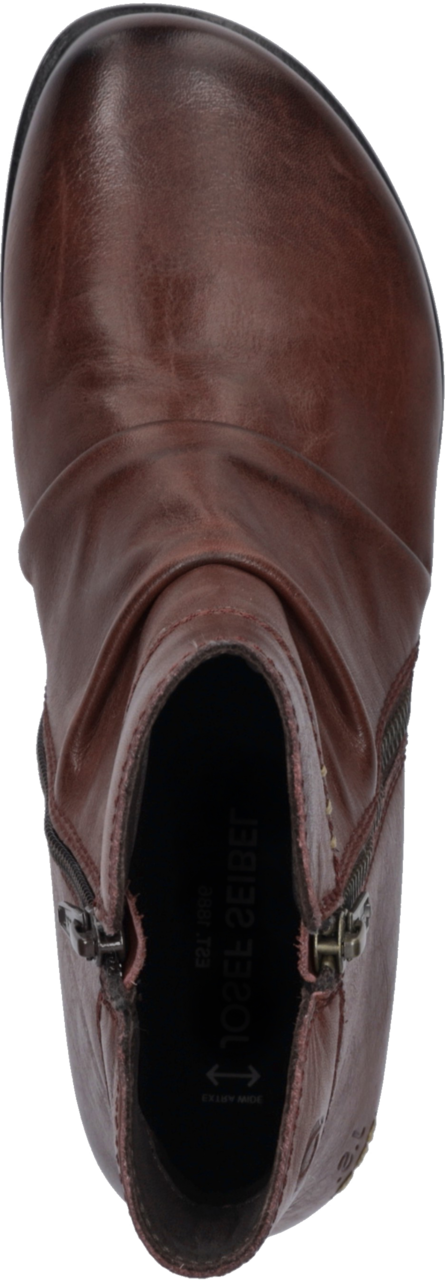 Josef Seibel Stiefelette »Catrin 12«  Blockabsatz, Ankleboots, slouchy Falten am Schaft, Weite H (sehr weit)