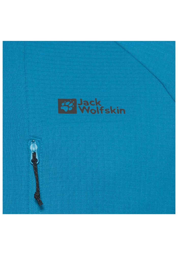 Jack Wolfskin Fleecejacke »KOLBENBERG HOODED FZ M«, mit Kapuze