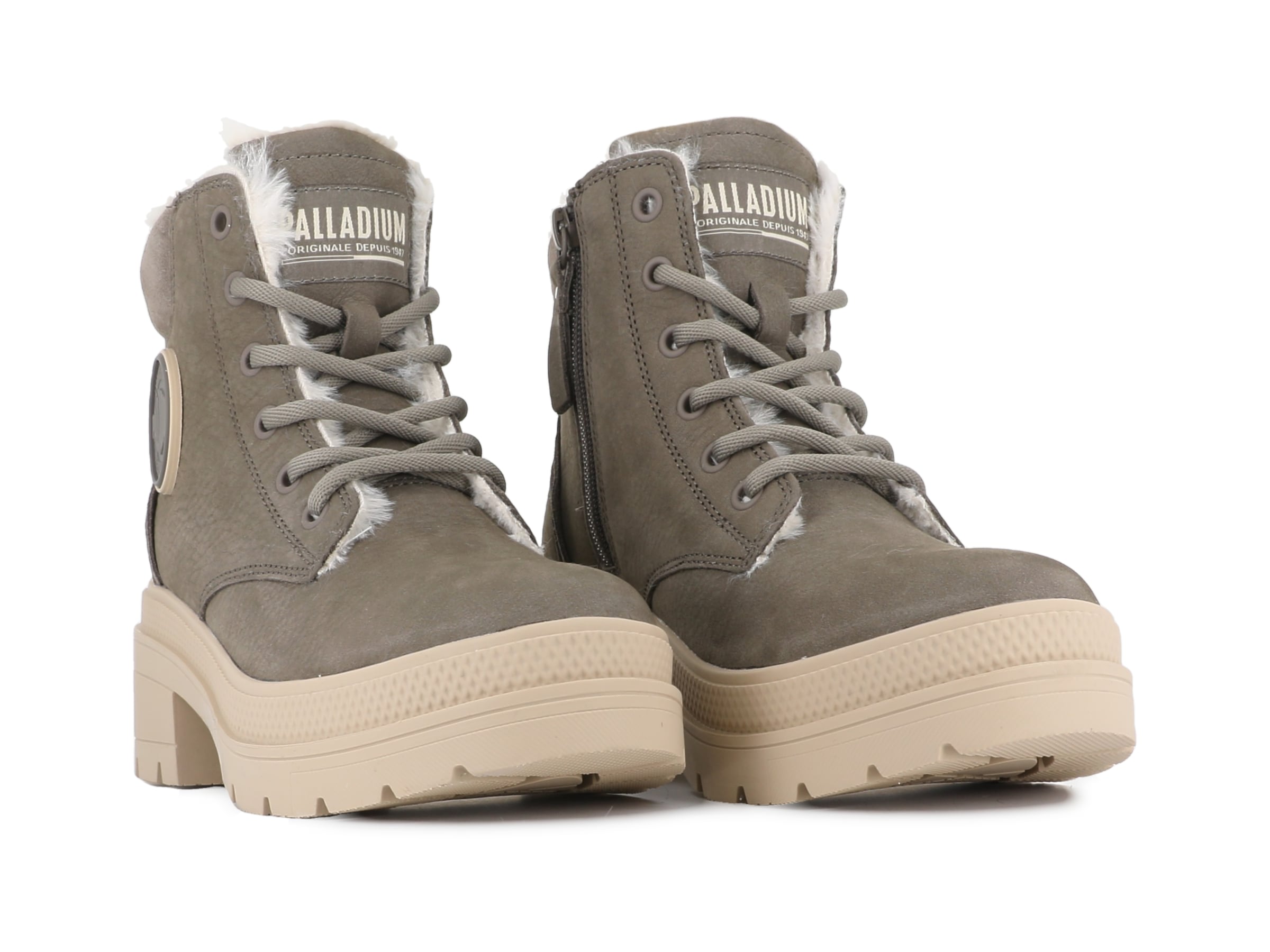 Palladium Winterboots »PALLARISE NBK WL«, Winterschuhe, Schnürboots, Winterstiefel, wasserabweisend & gefüttert